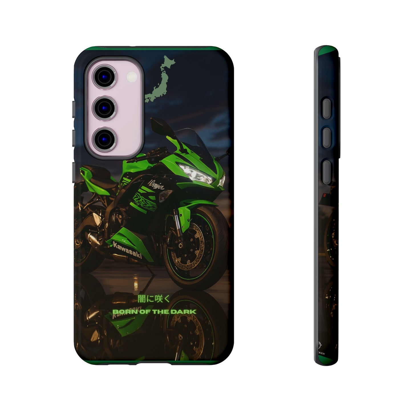 Coque de téléphone moto Kawa - Born of the Dark