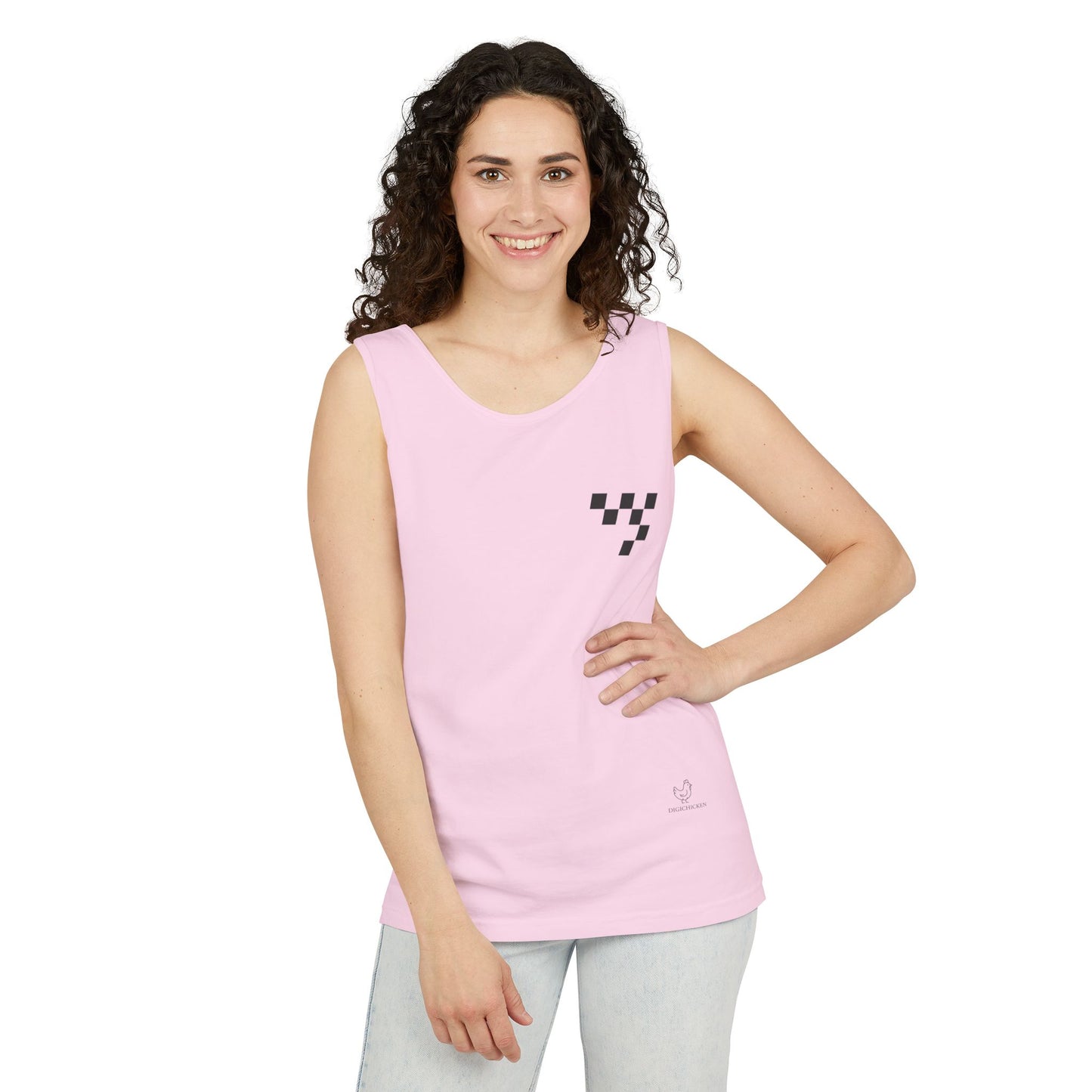 Racing Inspired Unisex Garment-Dyed Tank Top