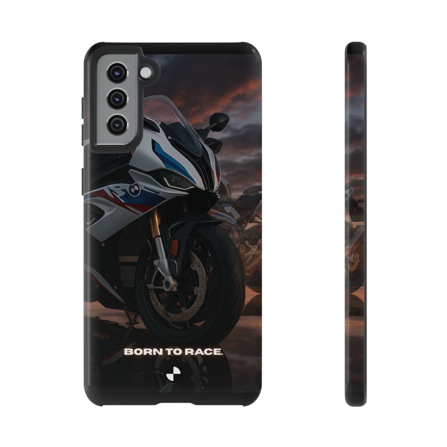 Coque de téléphone pour moto BMW – Design Born to Race