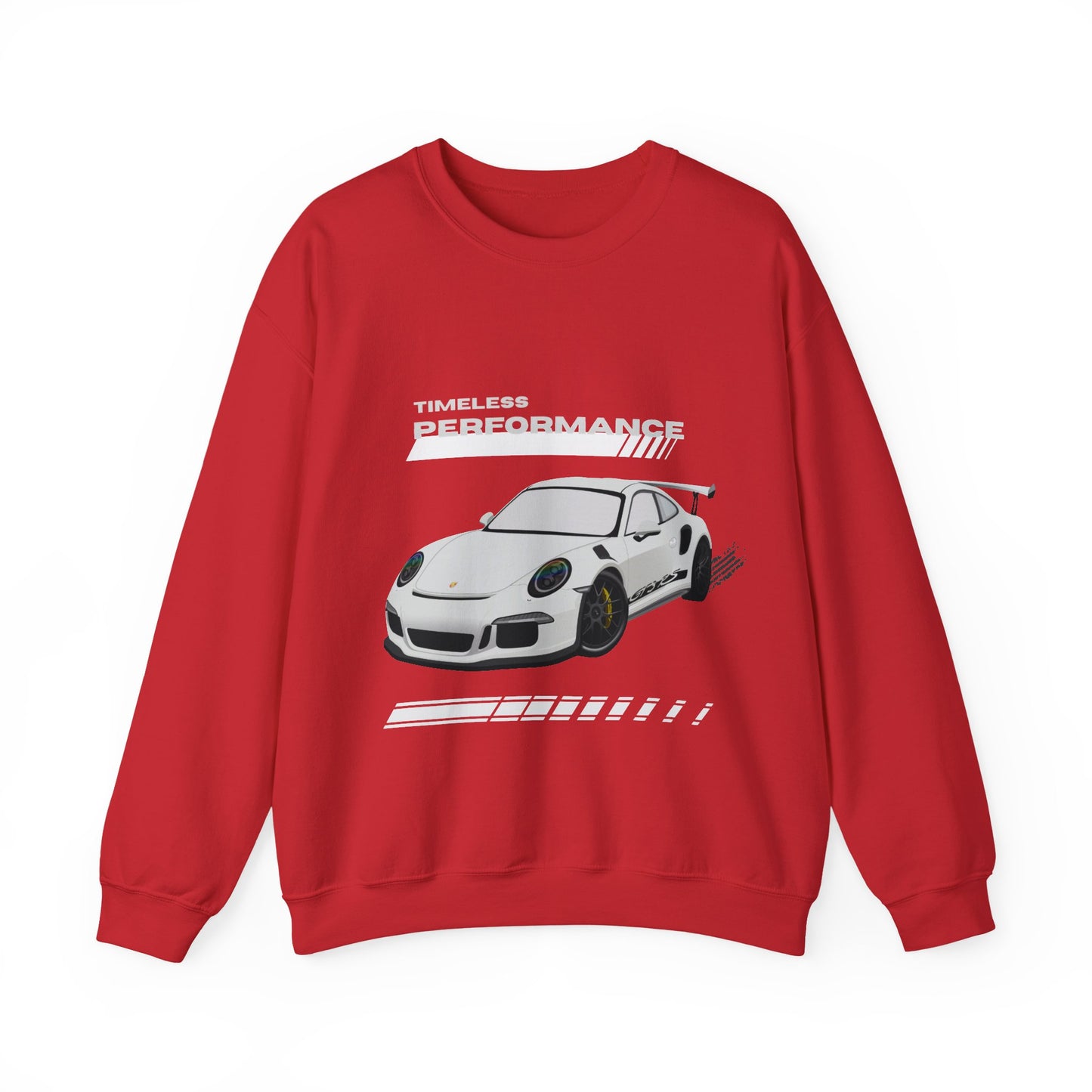 Timeless Performance Sweatshirt, Racing Apparel, Car Enthusiast Gift, Unisex Crewneck, Automotive Style, Gift for Him