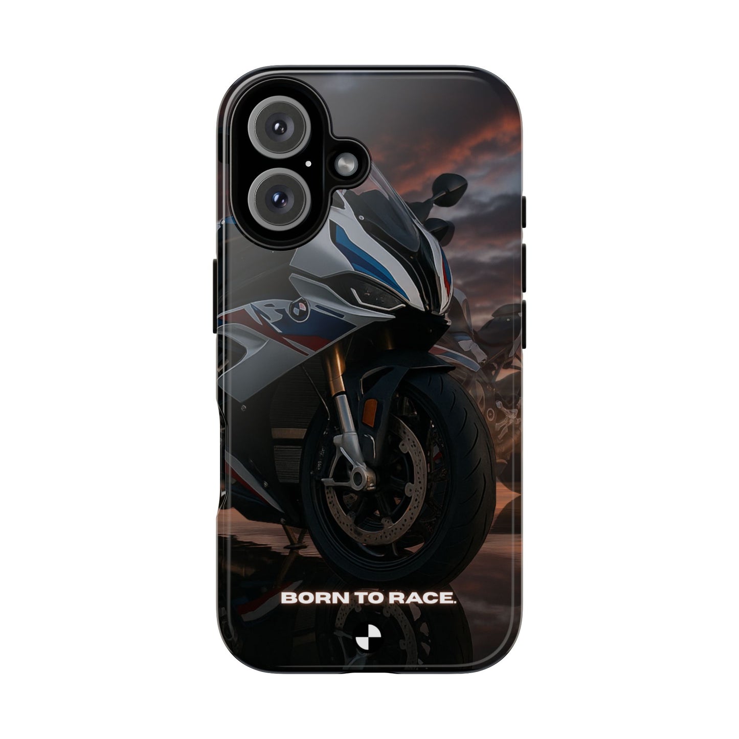 Coque de téléphone pour moto BMW – Design Born to Race