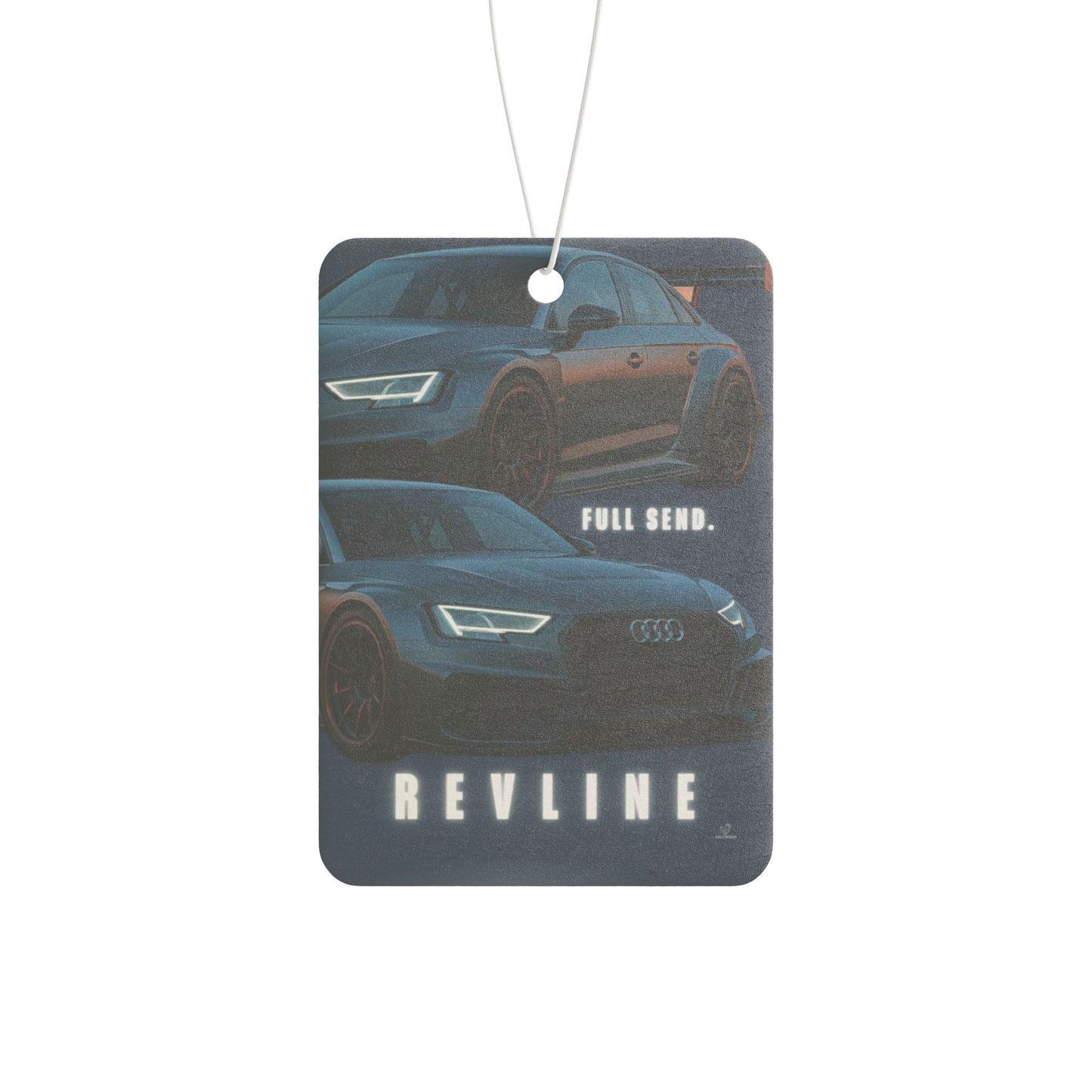 Car Air Freshener - Full Send Revline Design for Automotive Enthusiasts