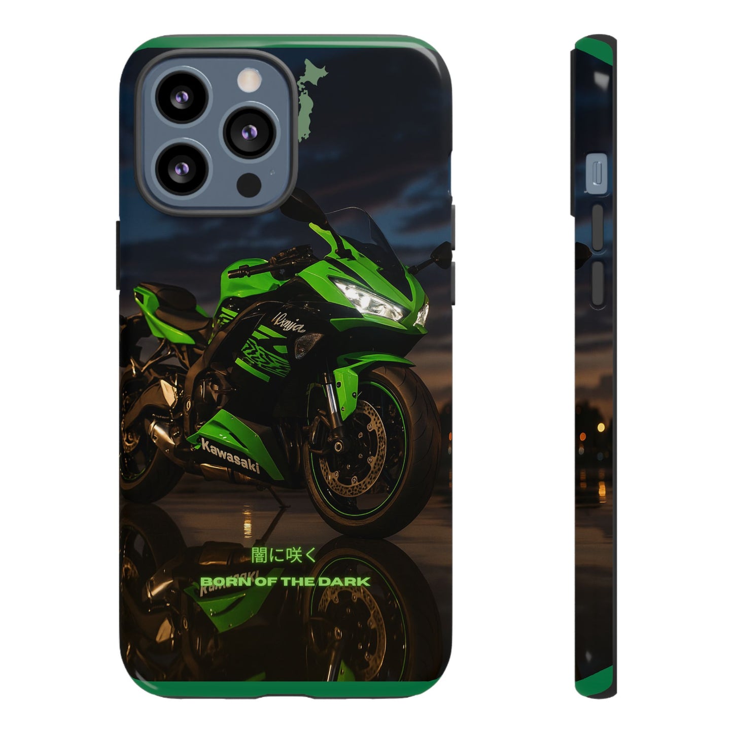 Coque de téléphone moto Kawa - Born of the Dark
