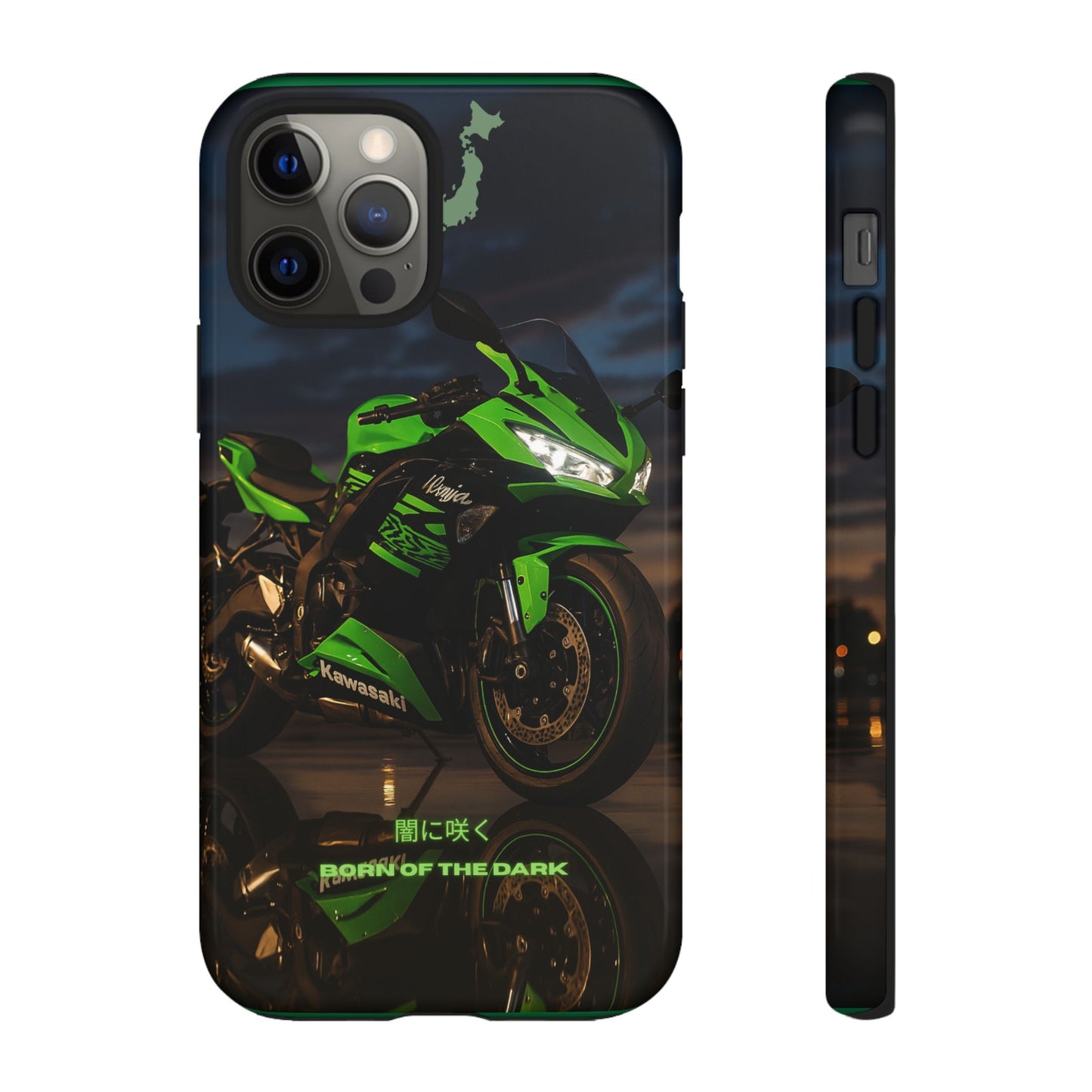 Coque de téléphone moto Kawa - Born of the Dark