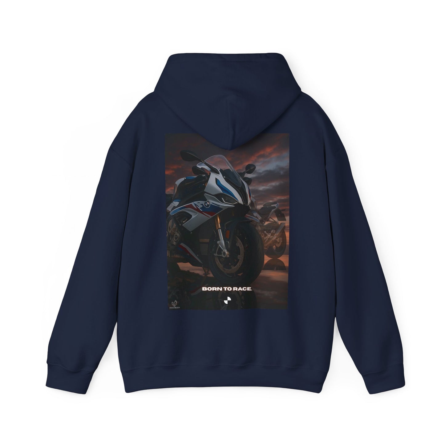 s1000rr Born to Race Unisex Heavy Blend Hoodie - Ideal for Motorcycle Enthusiasts