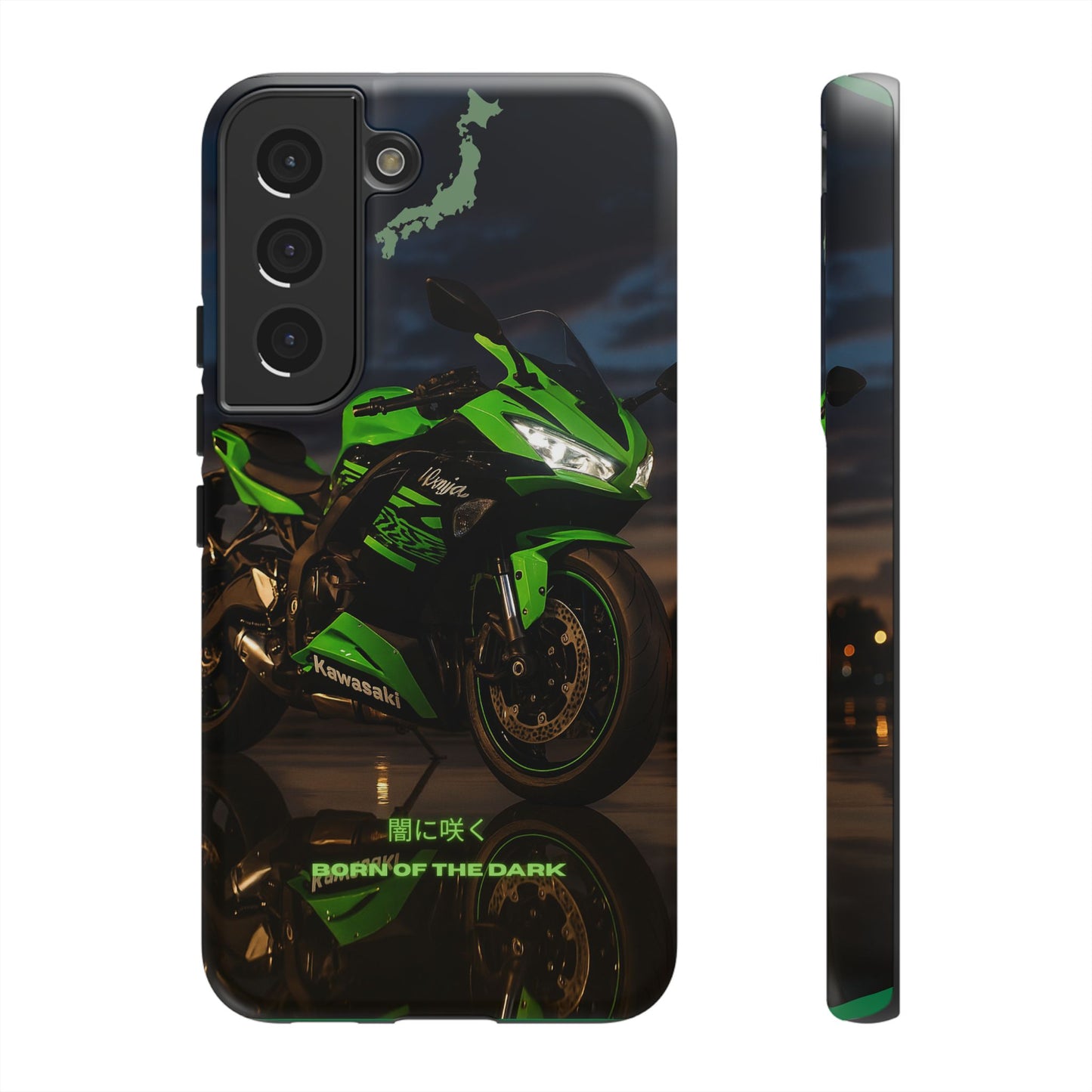 Coque de téléphone moto Kawa - Born of the Dark