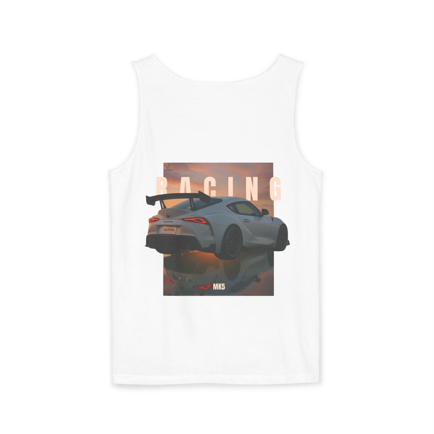 Racing Stututu Car - Unisex Garment-Dyed Tank Top