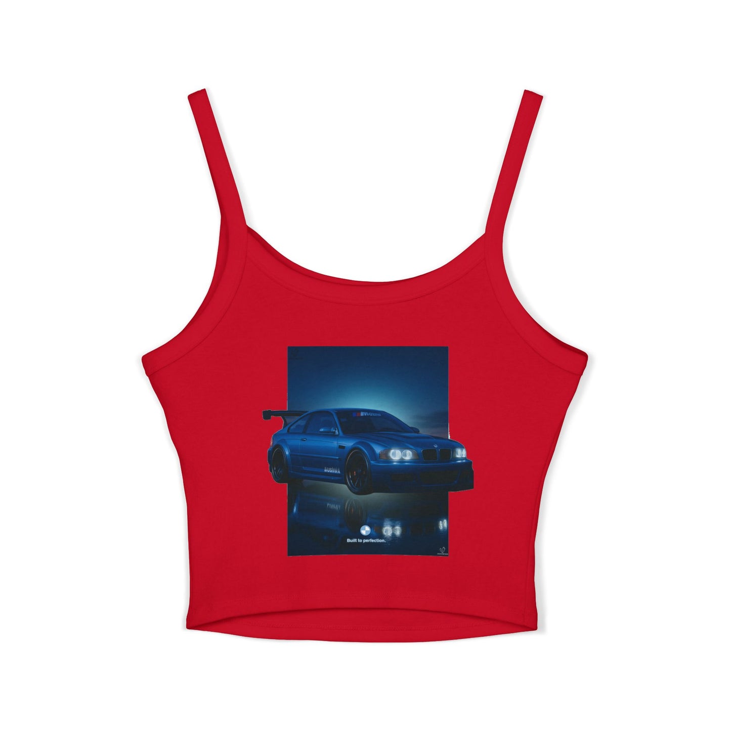 Tank Top - Bmw Inspired Racing Top with Backprint