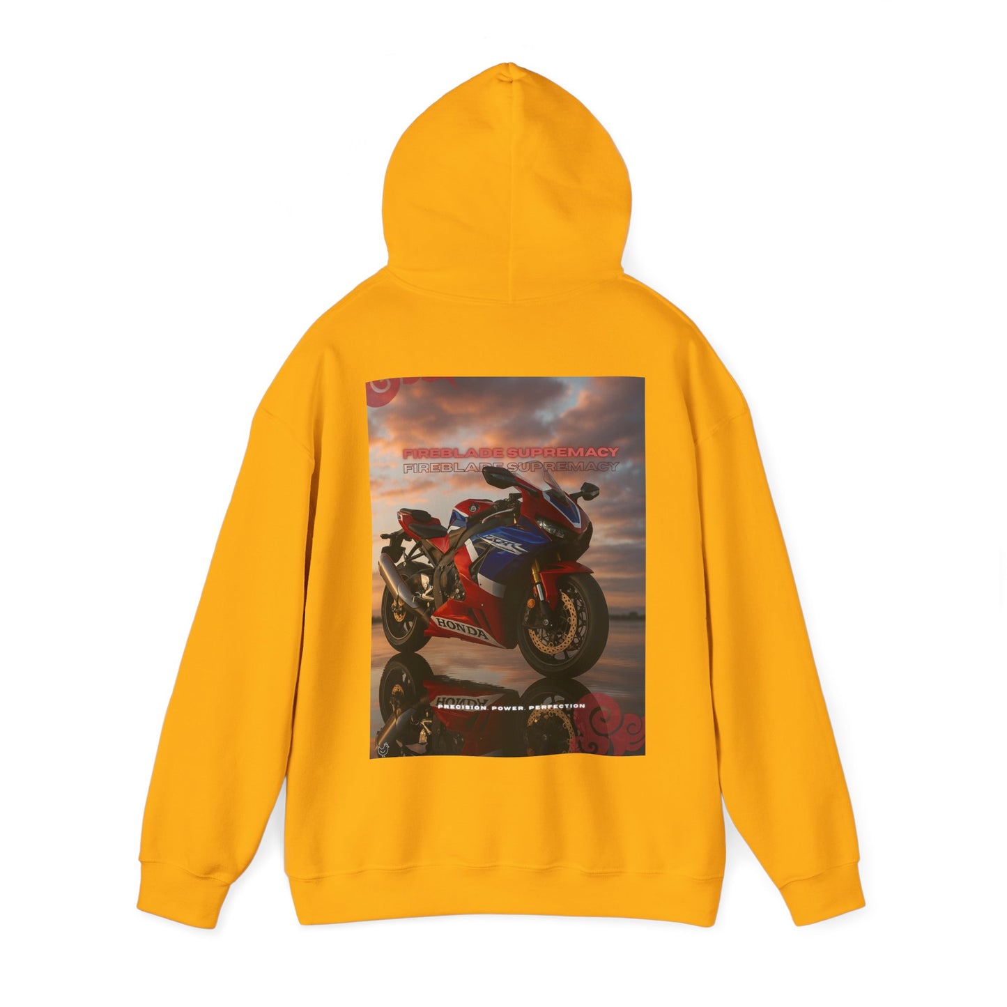 Fireblade Unisex Heavy Blend™ Motorcycle Sweatshirt - Retro Bike Design