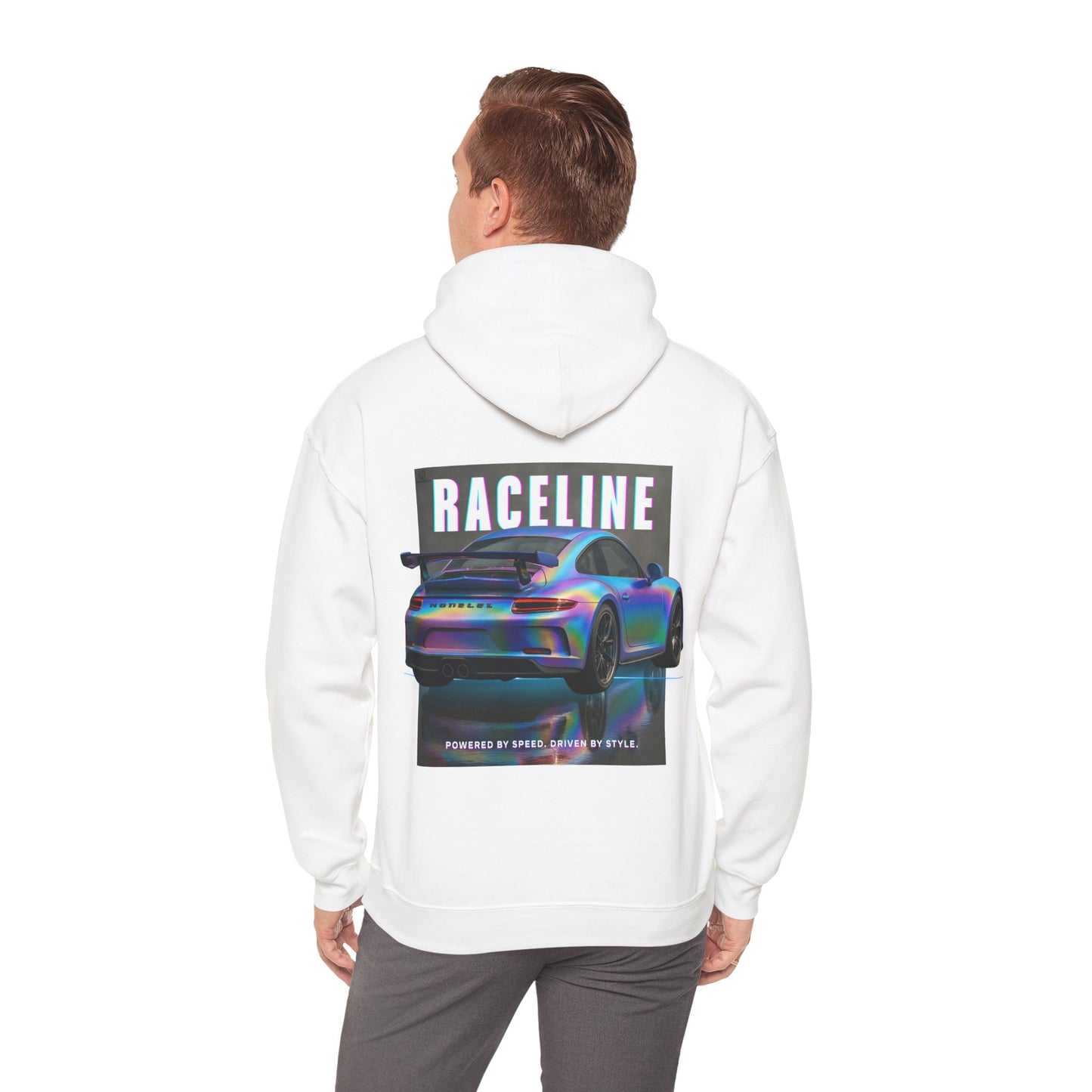 Racing Hoodie with Graphic Print | Perfect for Car Enthusiasts, Motorsports Fans, Cozy Streetwear | Gift for Birthdays, Friends, Events