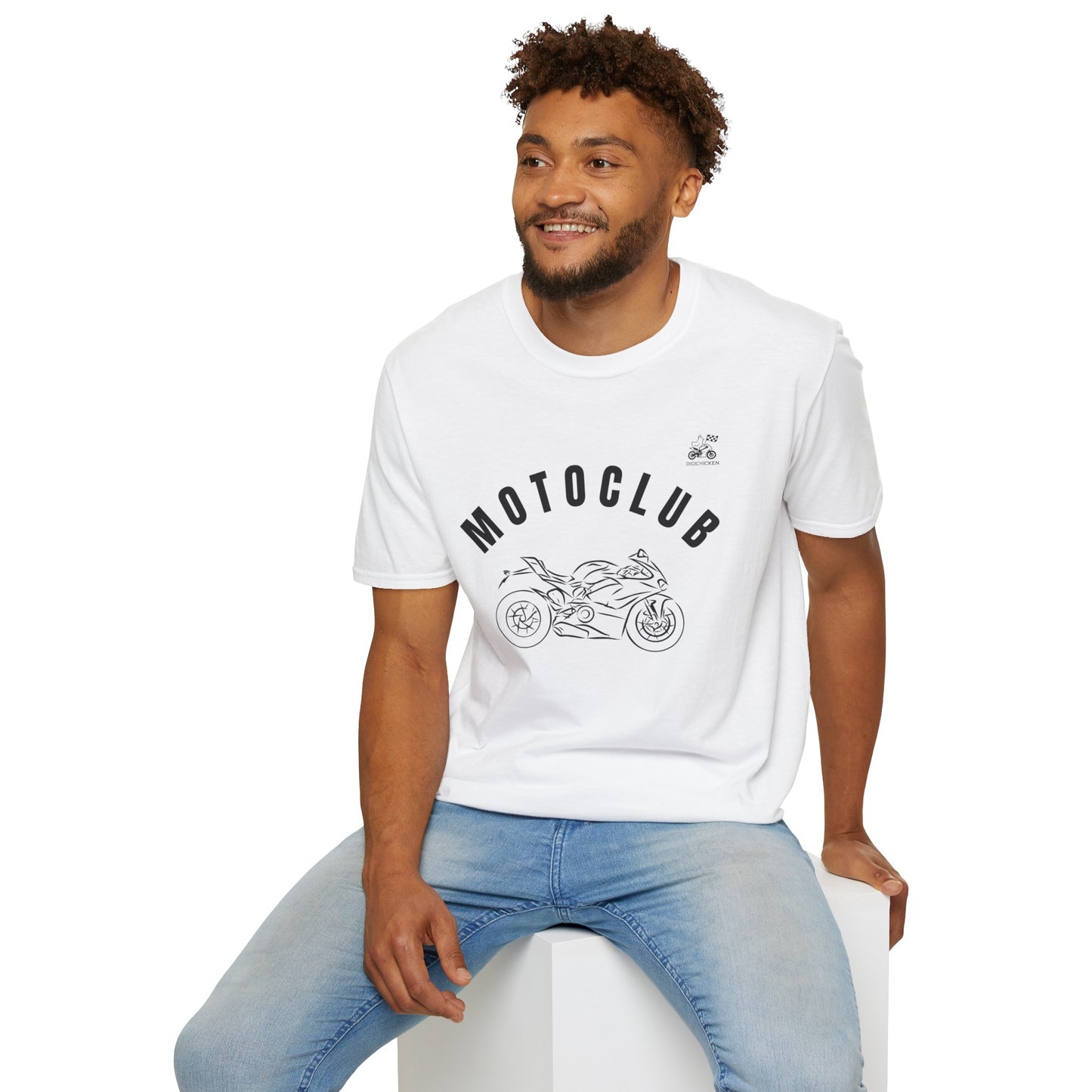 MOTOCLUB Unisex Motorcycle Club T-Shirt