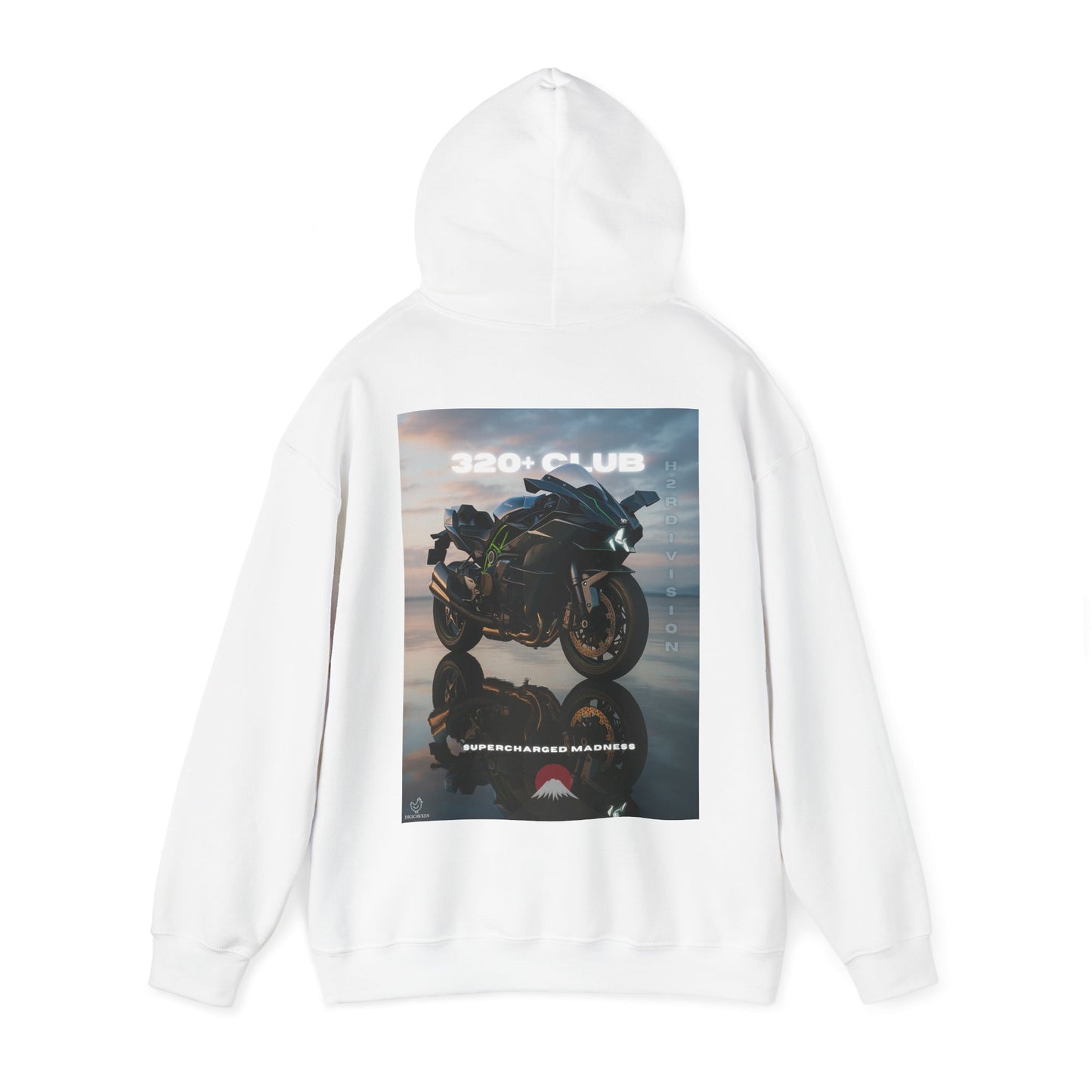 H2R Racing-Inspired Unisex Heavy Blend Hoodie with Graphic Art Design