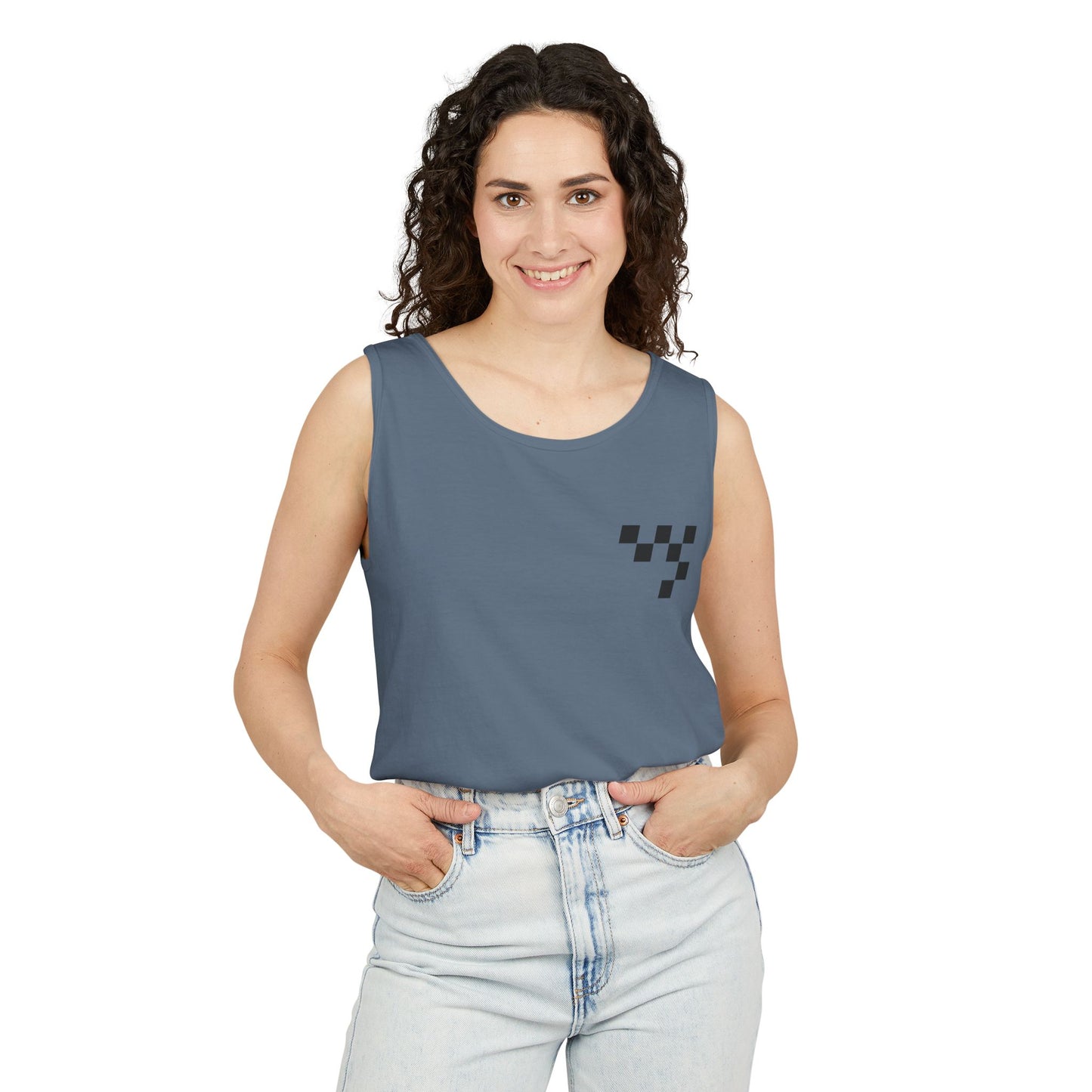 Racing Stututu Car - Unisex Garment-Dyed Tank Top