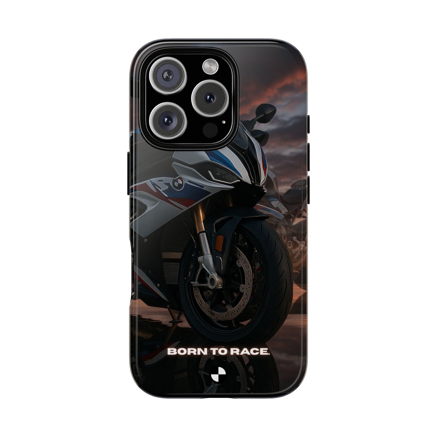 Coque de téléphone pour moto BMW – Design Born to Race