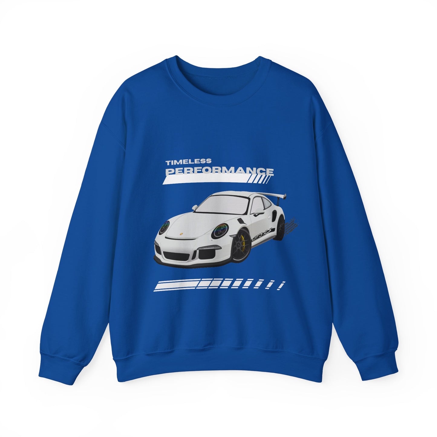 Timeless Performance Sweatshirt, Racing Apparel, Car Enthusiast Gift, Unisex Crewneck, Automotive Style, Gift for Him