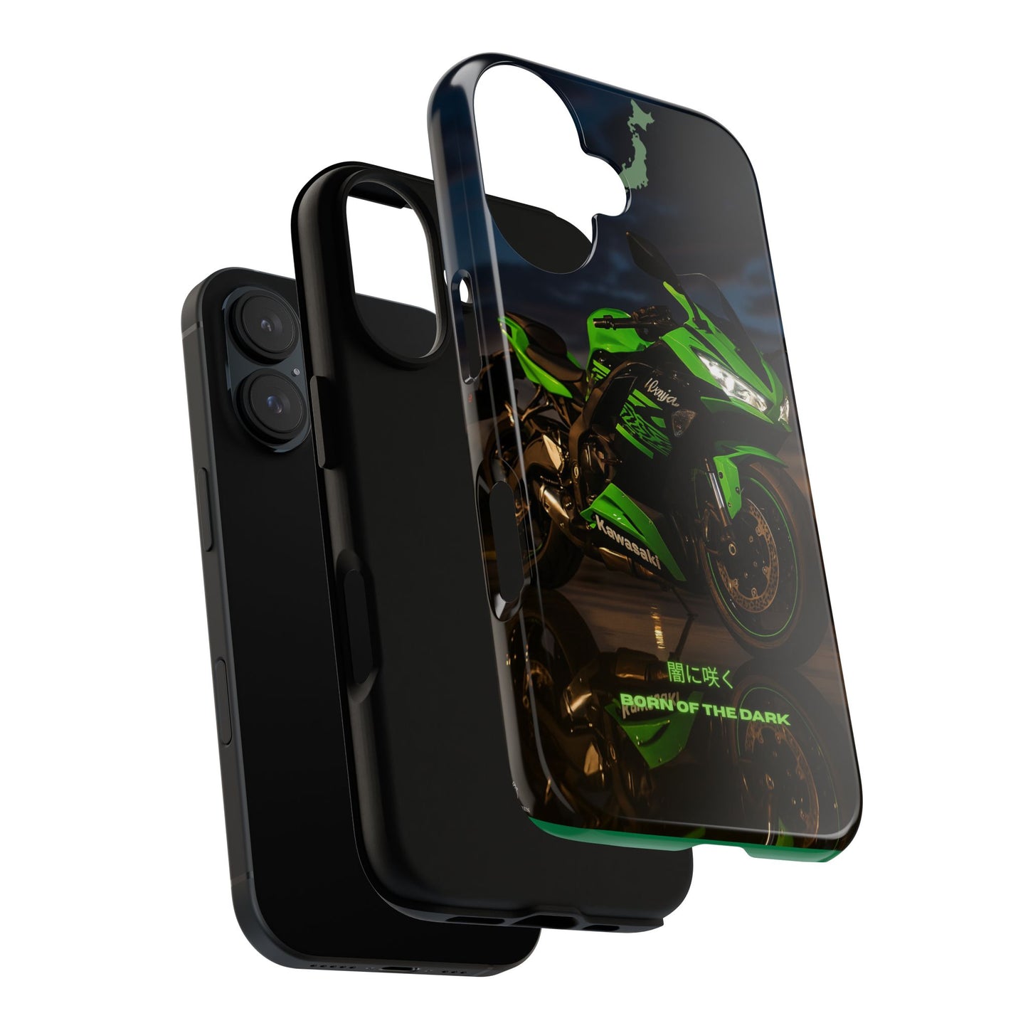 Coque de téléphone moto Kawa - Born of the Dark