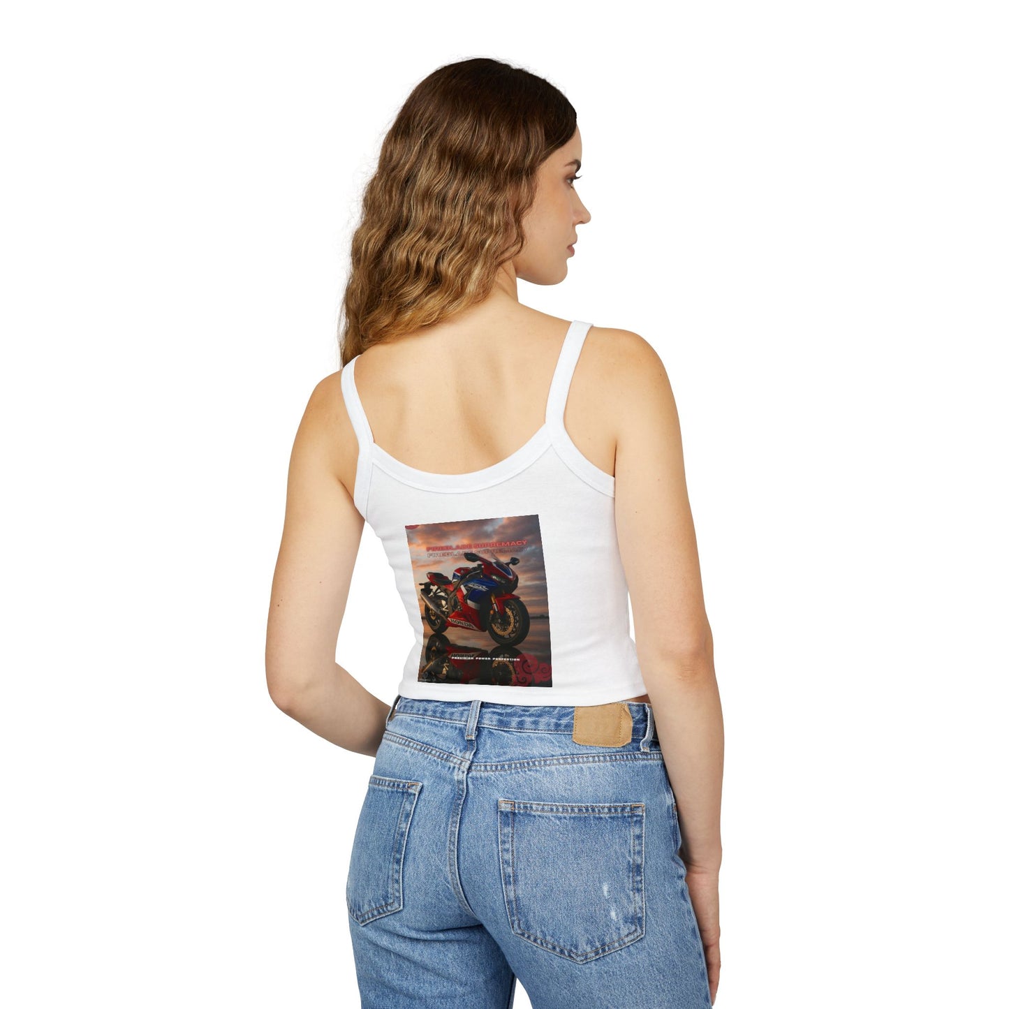 Fireblade Racer Vibes Women's Spaghetti Strap Tank Top