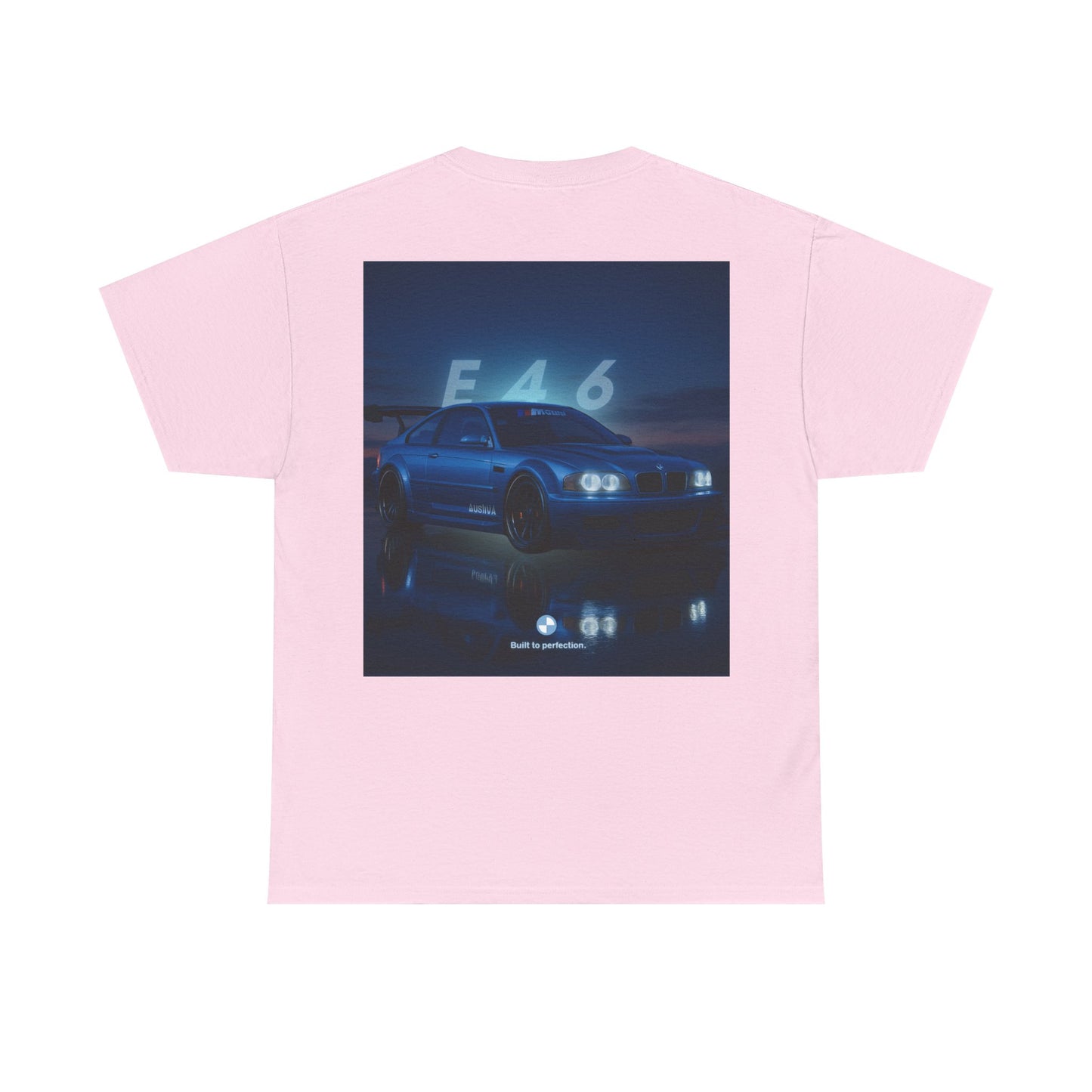 T-shirt graphique E46 Racing - Cadeau pour passionné d'automobile, T-shirt de course, Vêtements de sport automobile, Haut pour amoureux de voitures, Vêtements automobiles