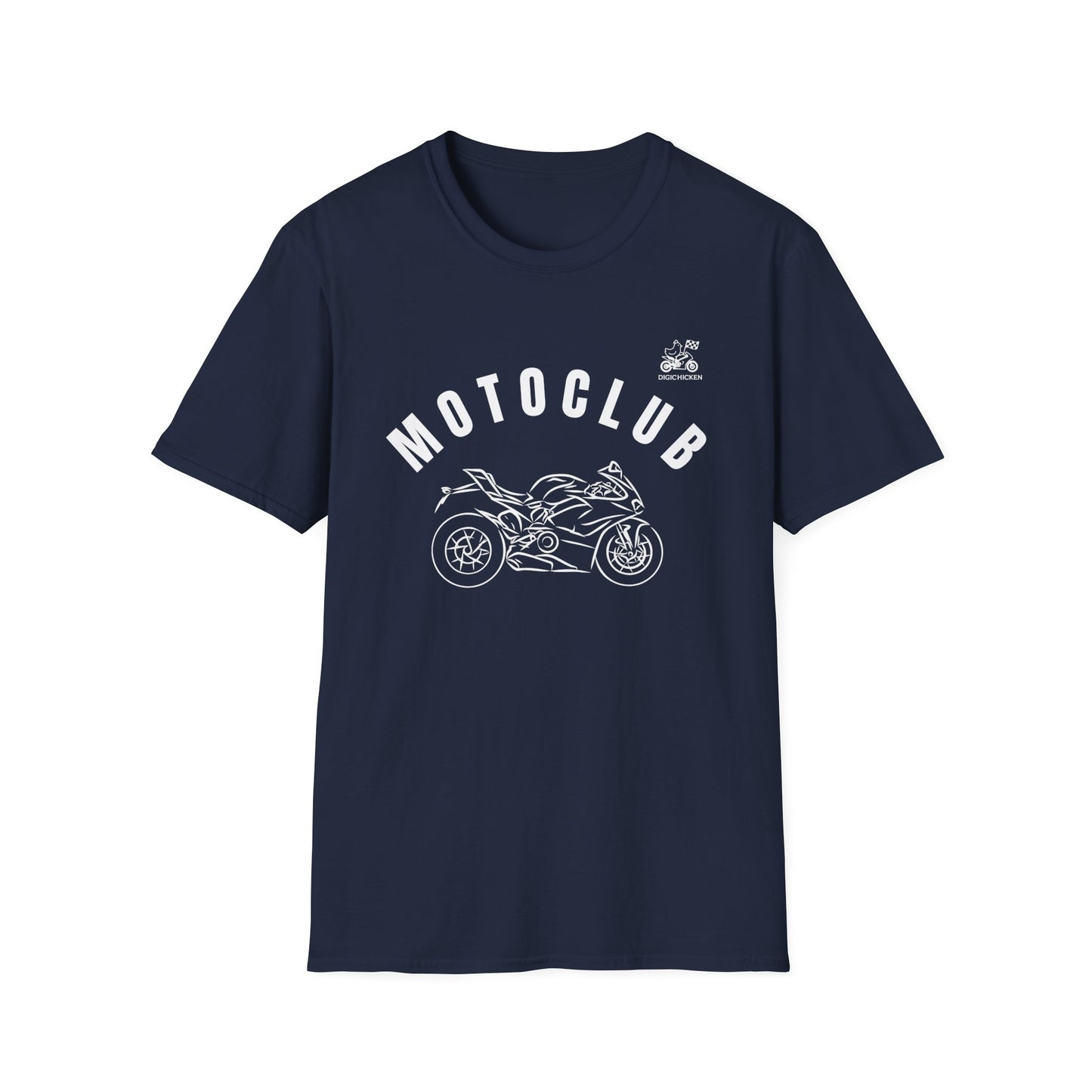 MOTOCLUB Unisex Motorcycle Club T-Shirt