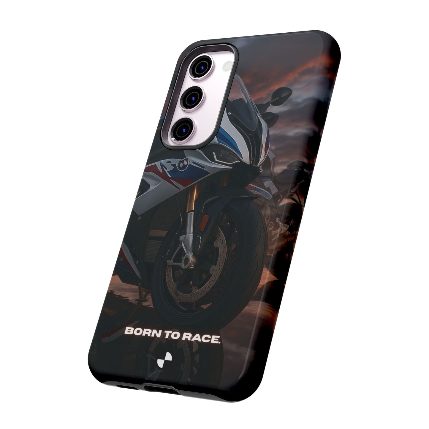 Coque de téléphone pour moto BMW – Design Born to Race