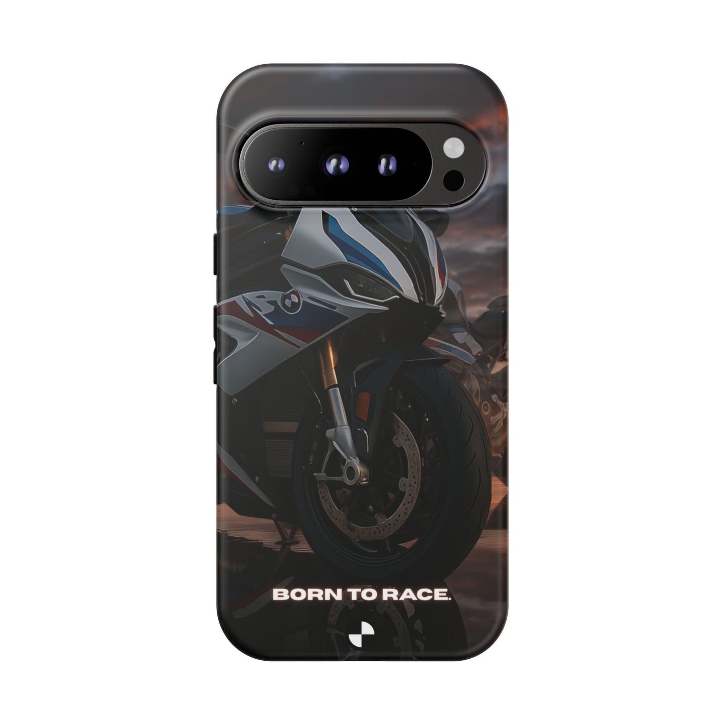 Coque de téléphone pour moto BMW – Design Born to Race