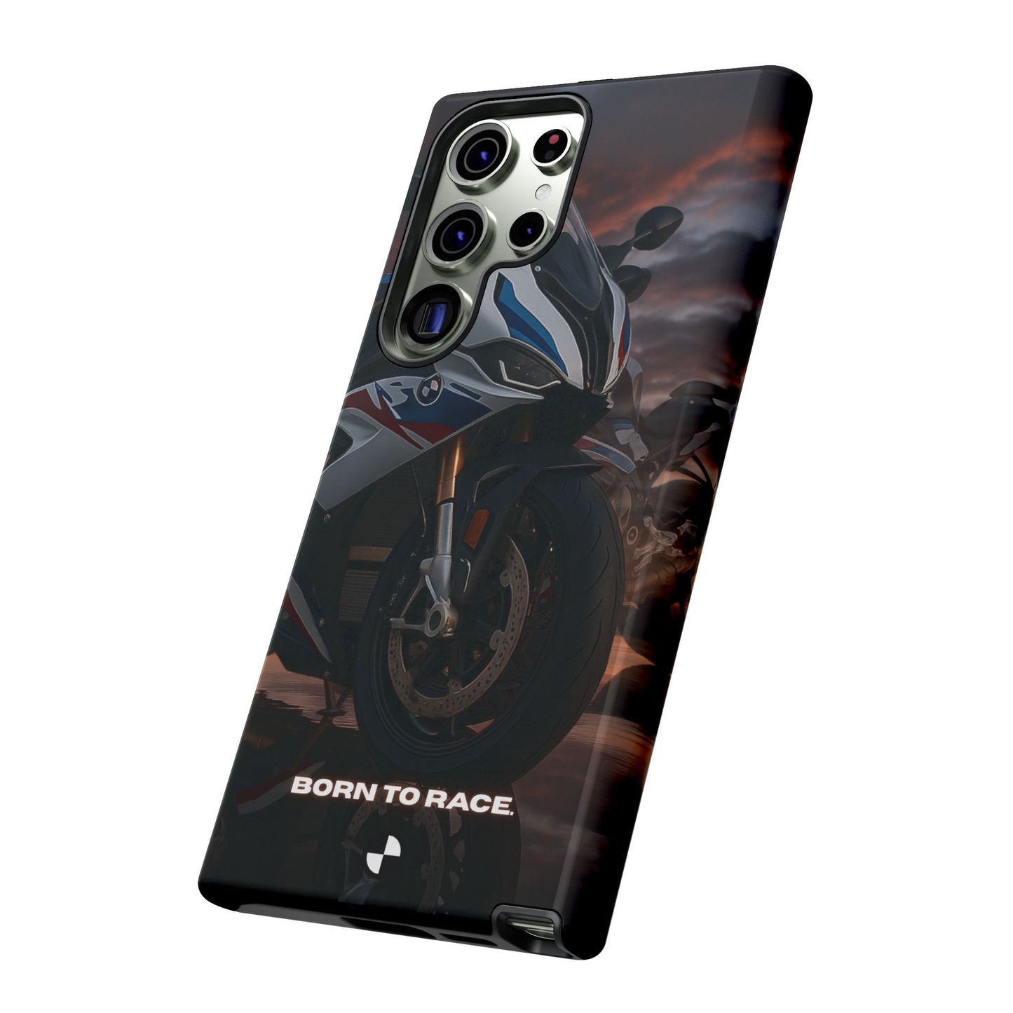 Coque de téléphone pour moto BMW – Design Born to Race