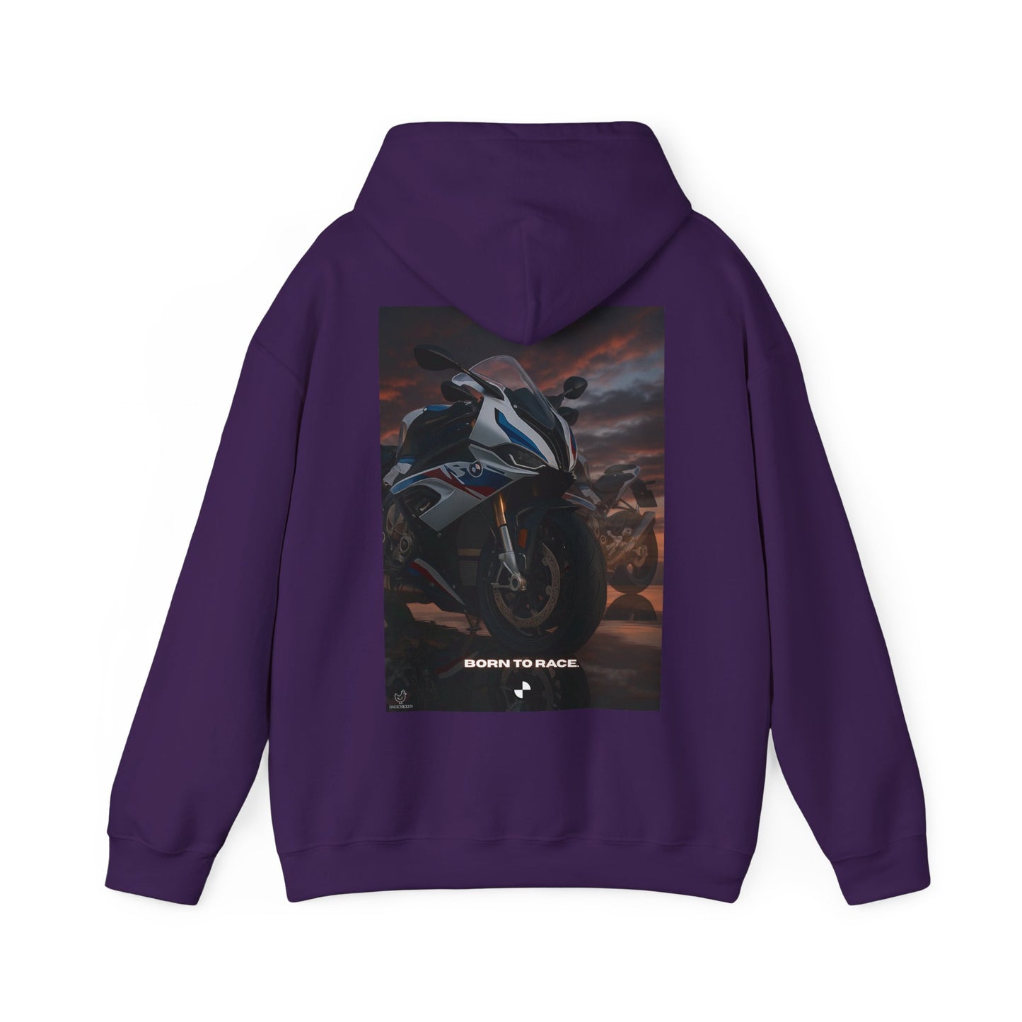s1000rr Born to Race Unisex Heavy Blend Hoodie - Ideal for Motorcycle Enthusiasts