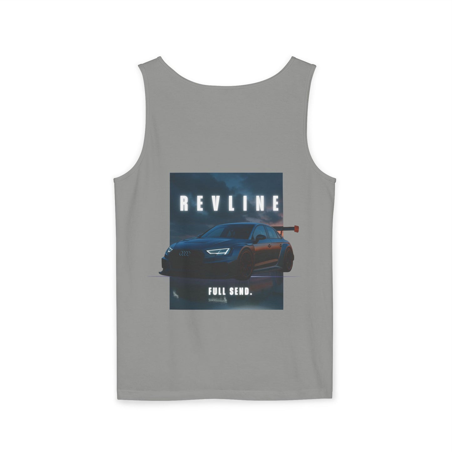 Revline Racing Inspired- Unisex Garment-Dyed Tank Top