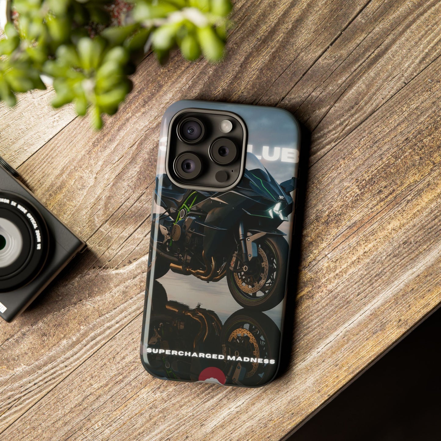 Étui de téléphone moto H2R - Supercharged Madness Club