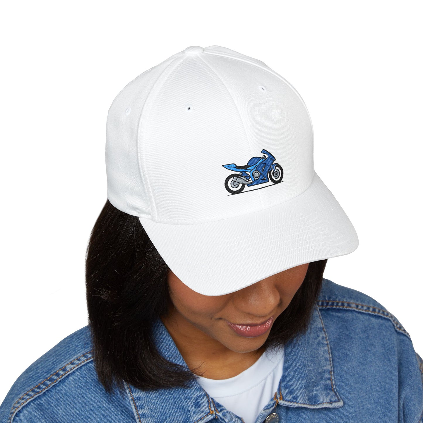 Motorcycle Embroidered Cap - Perfect Gift for Bikers