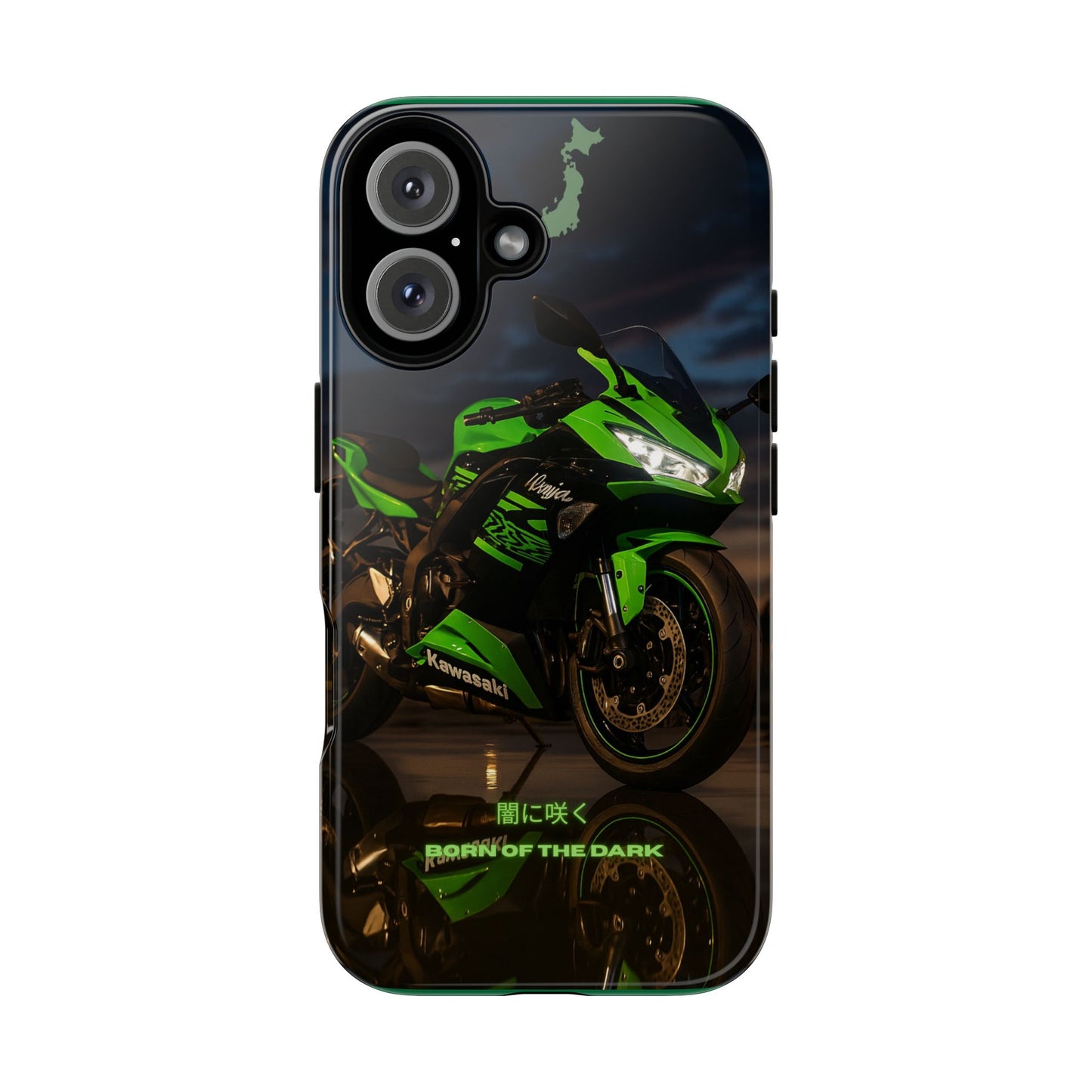 Coque de téléphone moto Kawa - Born of the Dark