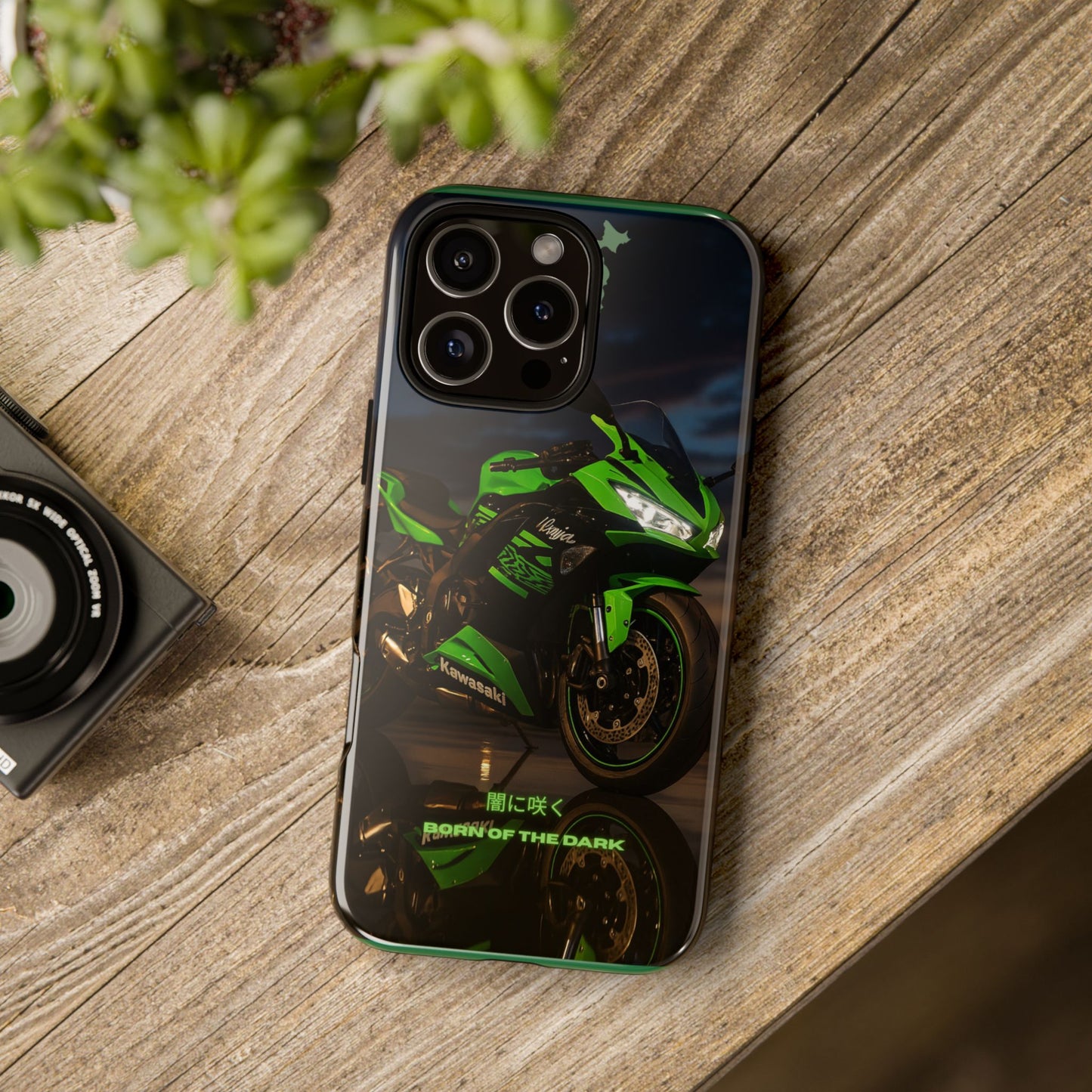 Coque de téléphone moto Kawa - Born of the Dark
