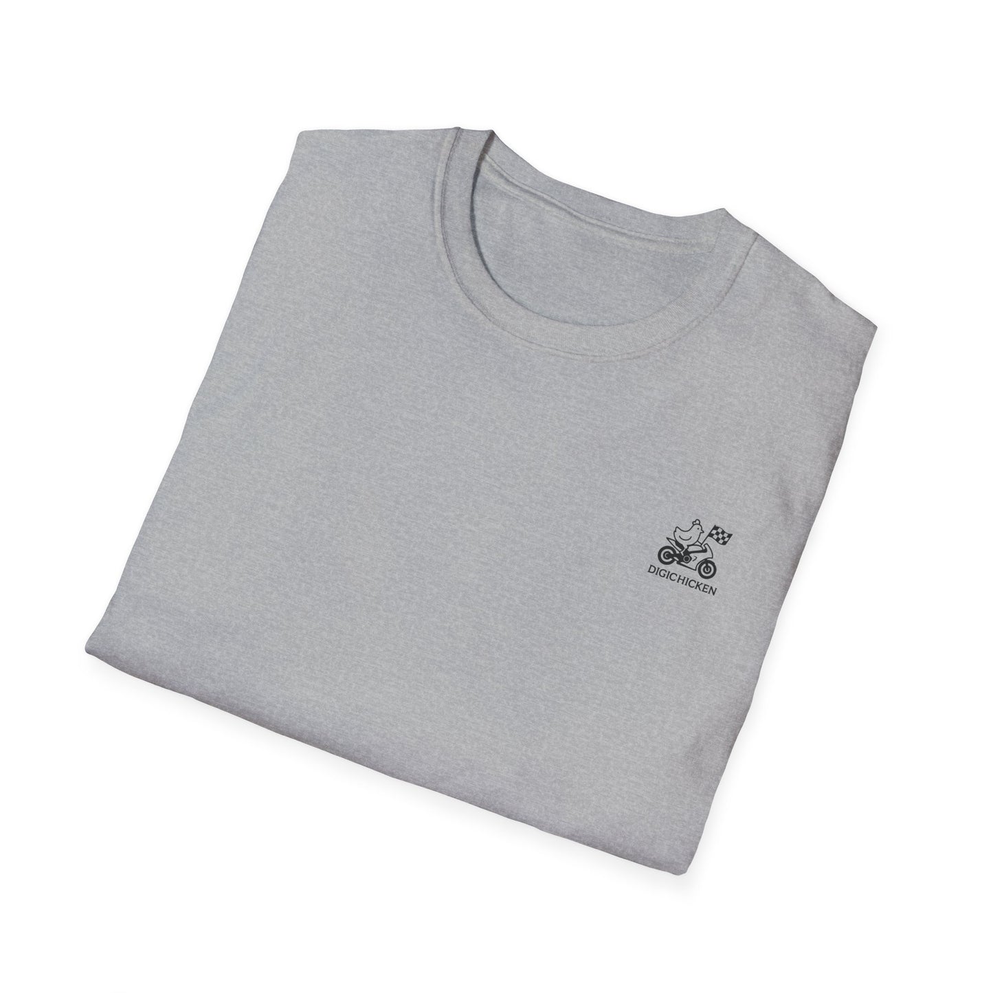 H2R Motorcycle Vibes Unisex Softstyle T-Shirt | Cool Biker Graphic Tee