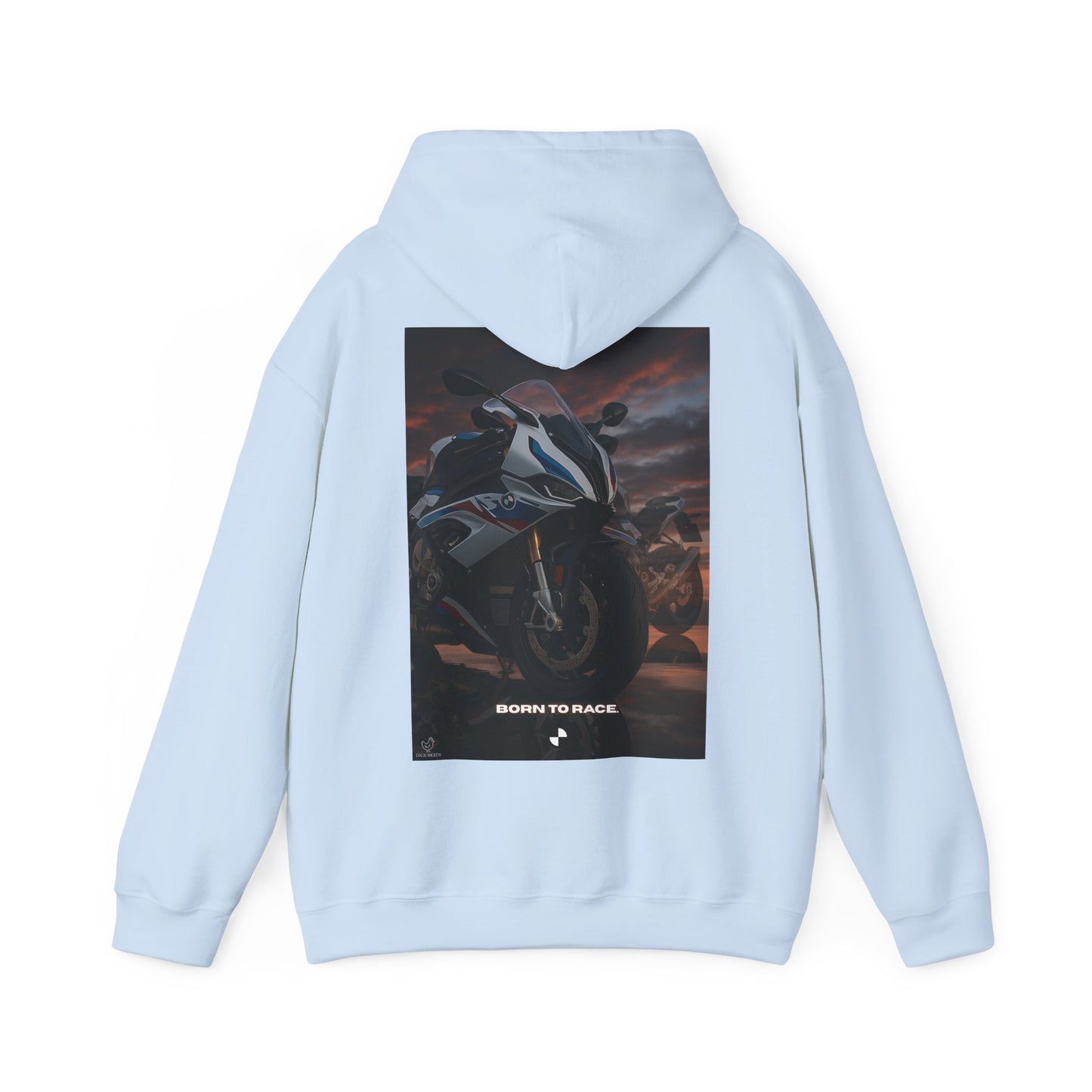 s1000rr Born to Race Unisex Heavy Blend Hoodie - Ideal for Motorcycle Enthusiasts