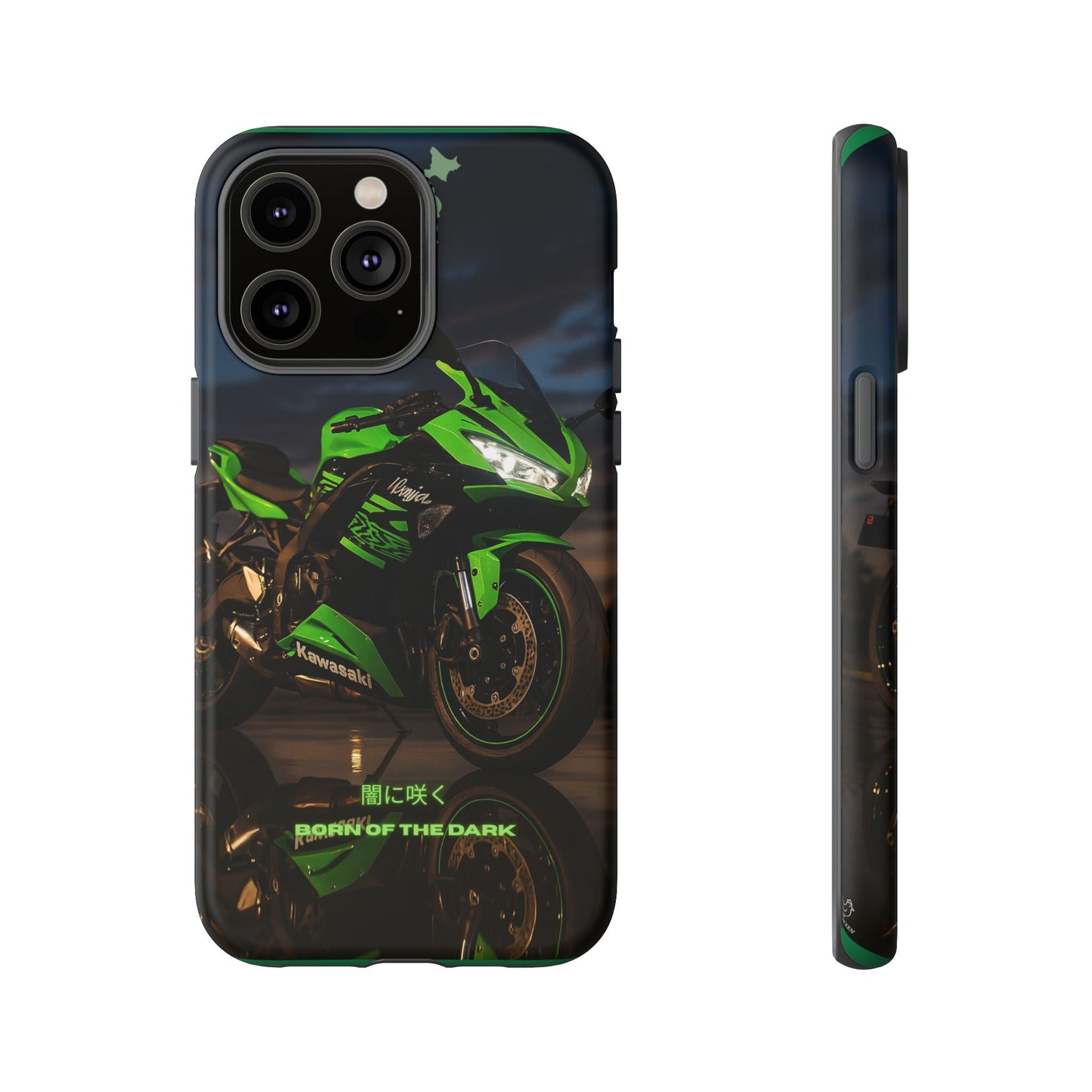 Coque de téléphone moto Kawa - Born of the Dark