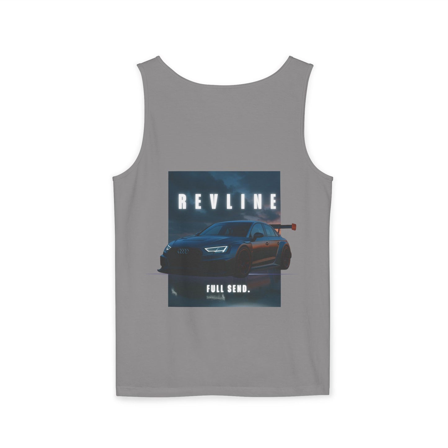 Revline Racing Inspired- Unisex Garment-Dyed Tank Top