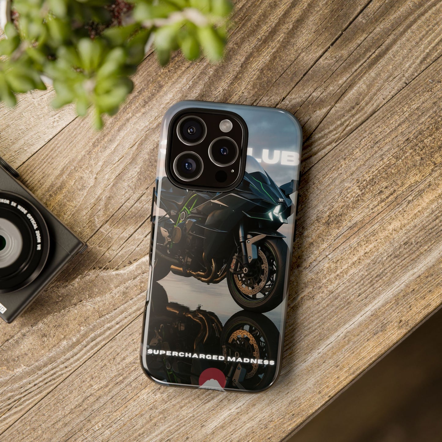 Étui de téléphone moto H2R - Supercharged Madness Club