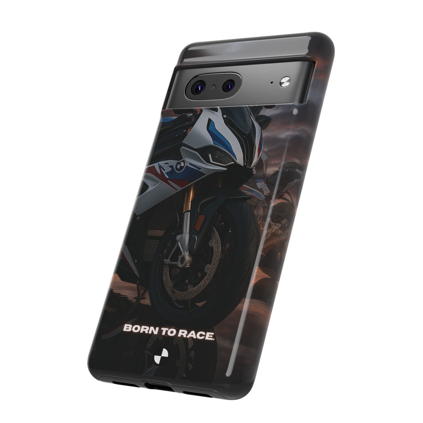 Coque de téléphone pour moto BMW – Design Born to Race
