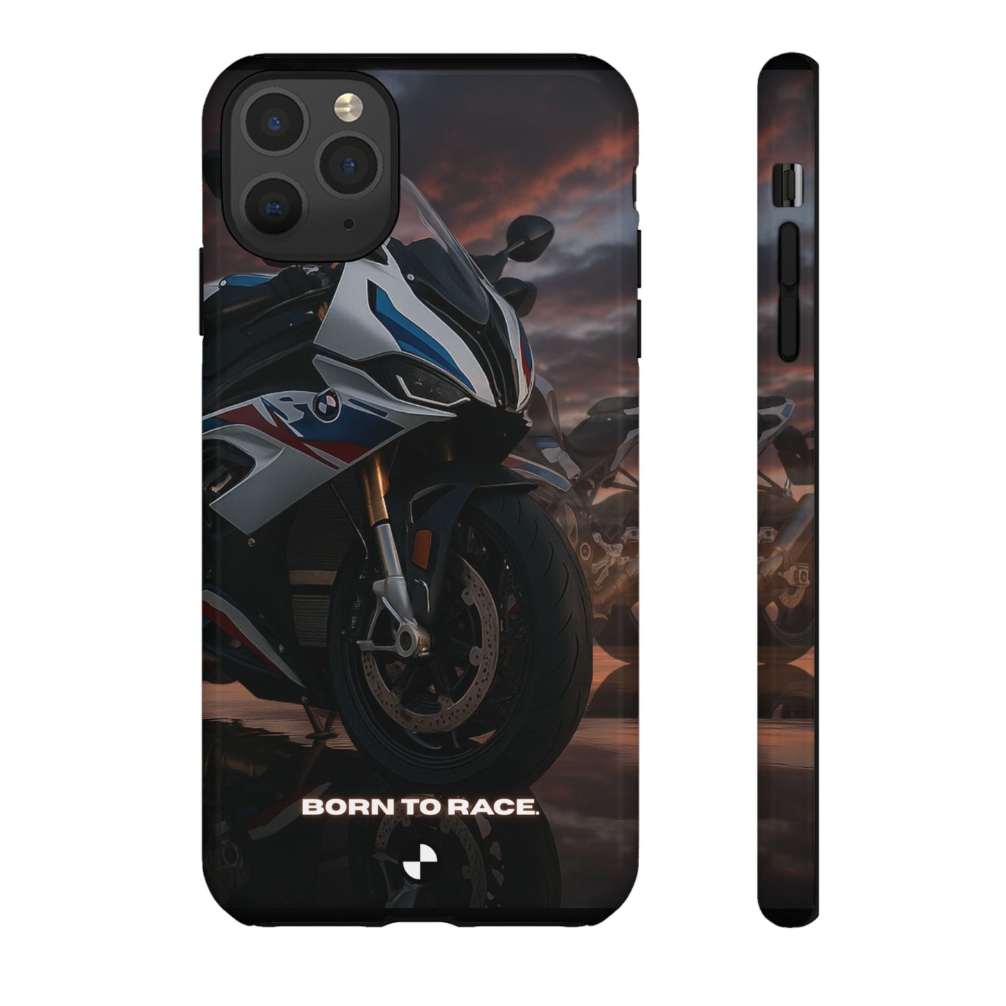 Coque de téléphone pour moto BMW – Design Born to Race