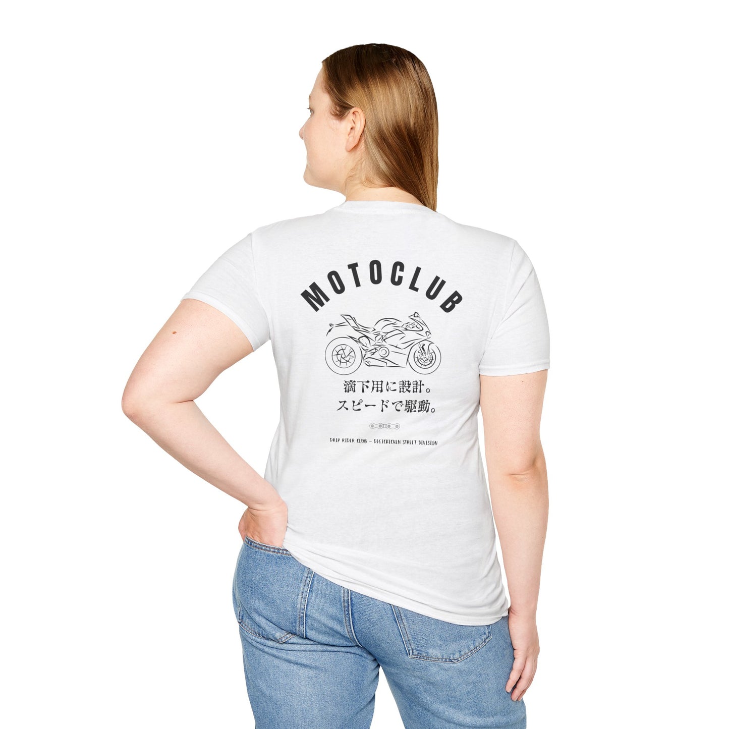 MOTOCLUB Unisex Motorcycle Club T-Shirt