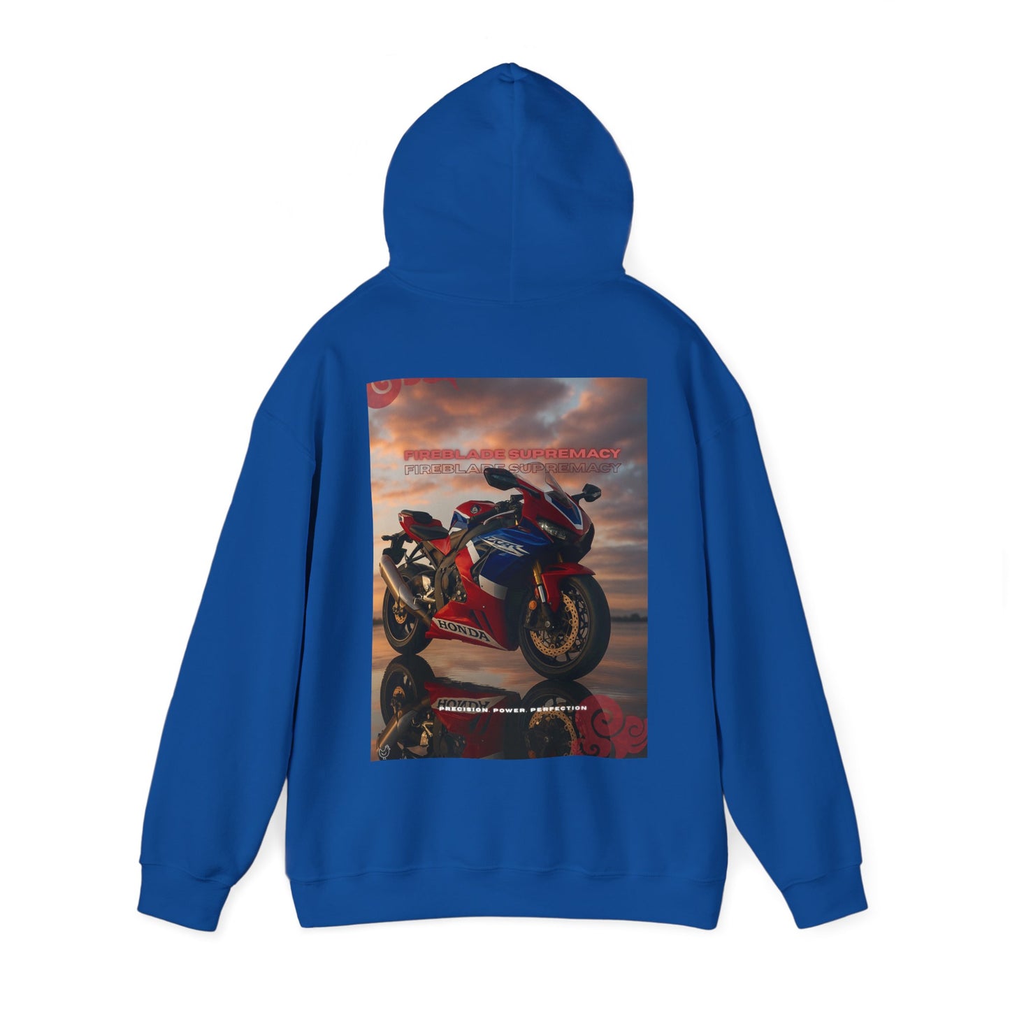 Fireblade Unisex Heavy Blend™ Motorcycle Sweatshirt - Retro Bike Design