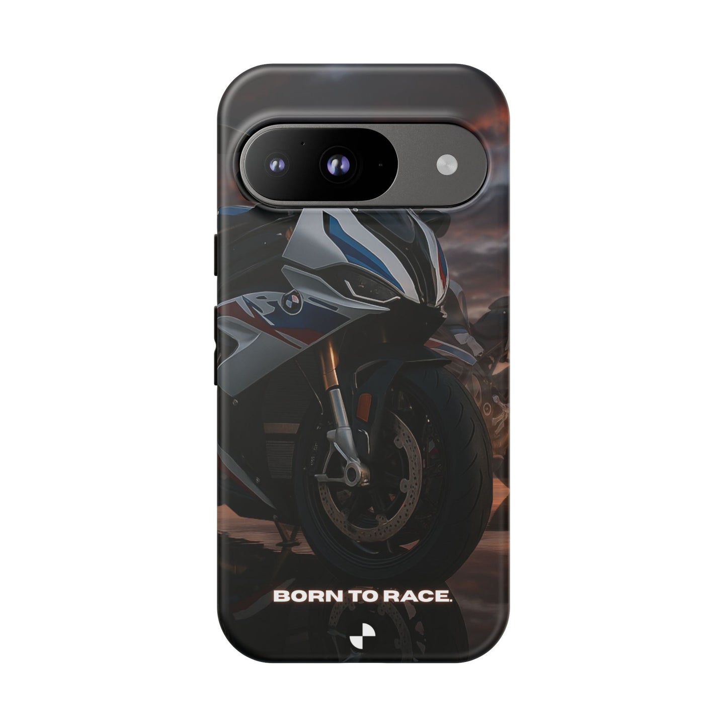 Coque de téléphone pour moto BMW – Design Born to Race