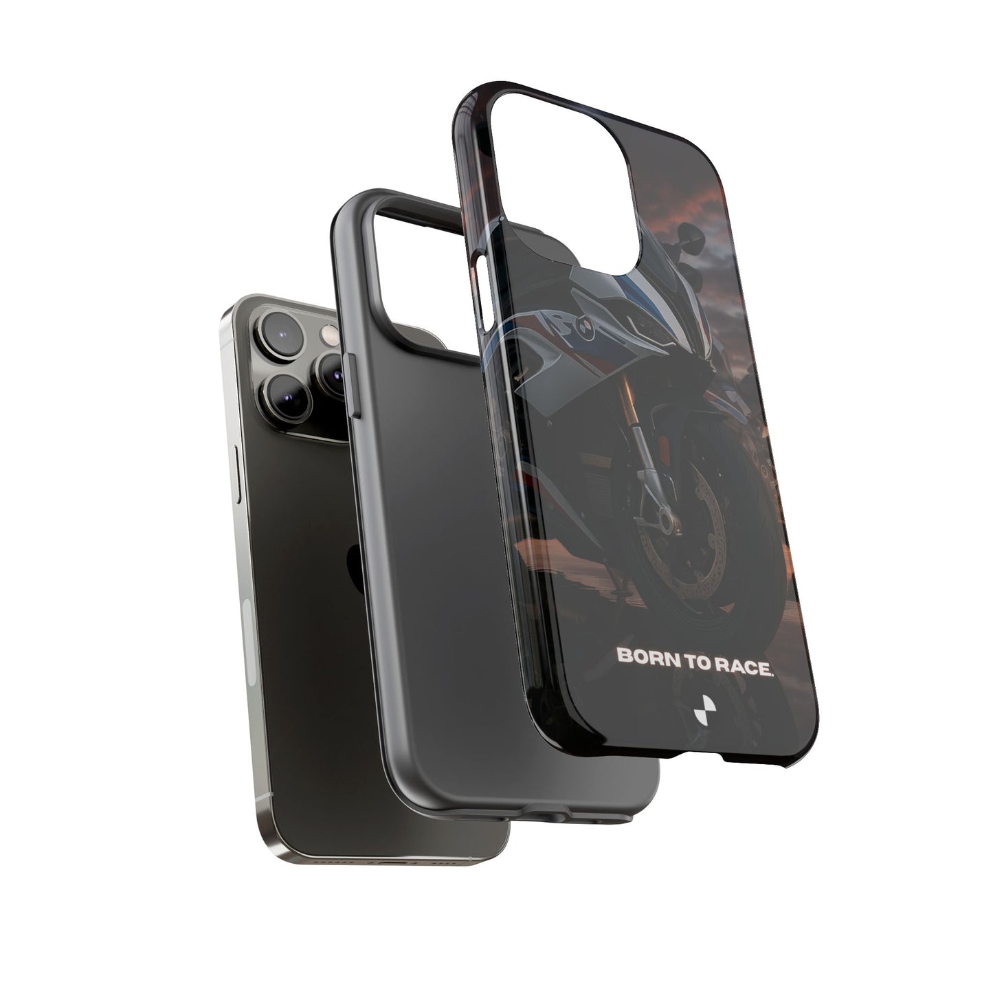 Coque de téléphone pour moto BMW – Design Born to Race