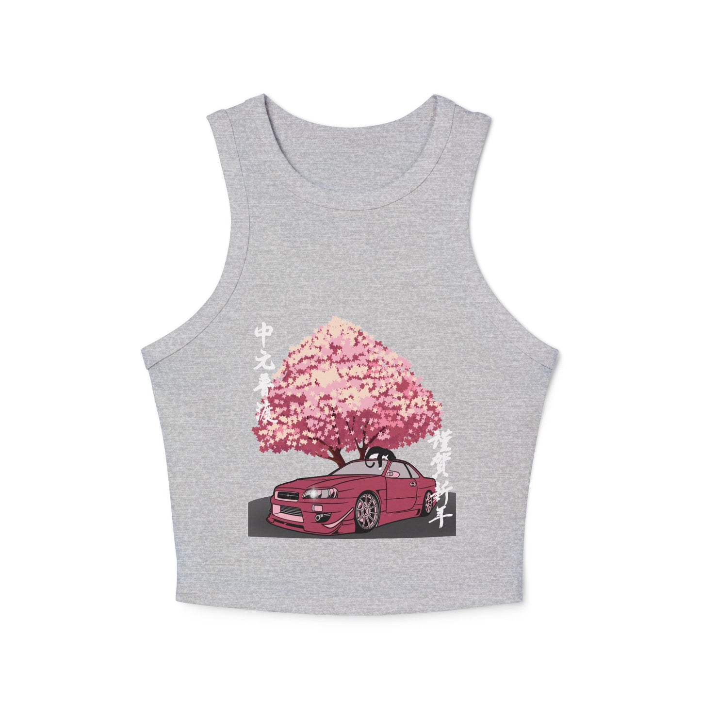 Tokyo Powered Racer Tank Top, Cool Summer Tee, Racing Apparel, Japanese Car Enthusiast Gift, Streetwear Fashion