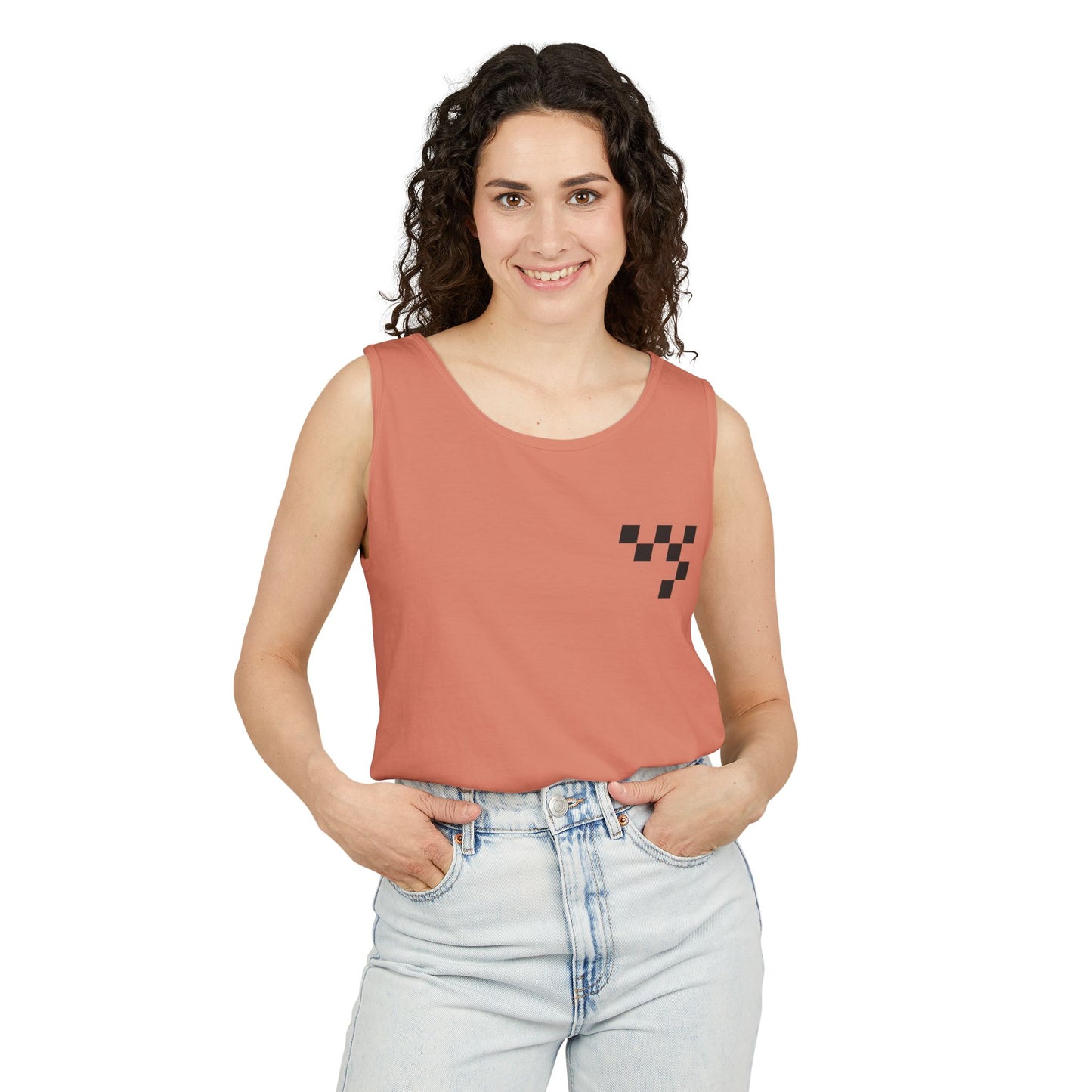 Racing Stututu Car - Unisex Garment-Dyed Tank Top