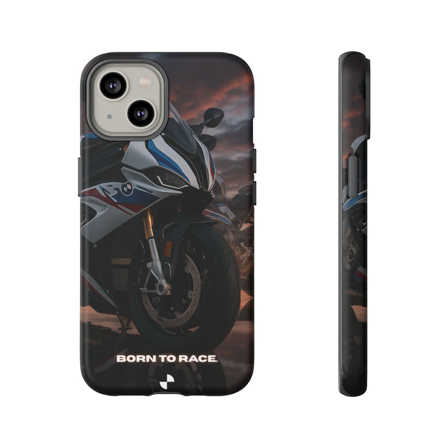 Coque de téléphone pour moto BMW – Design Born to Race