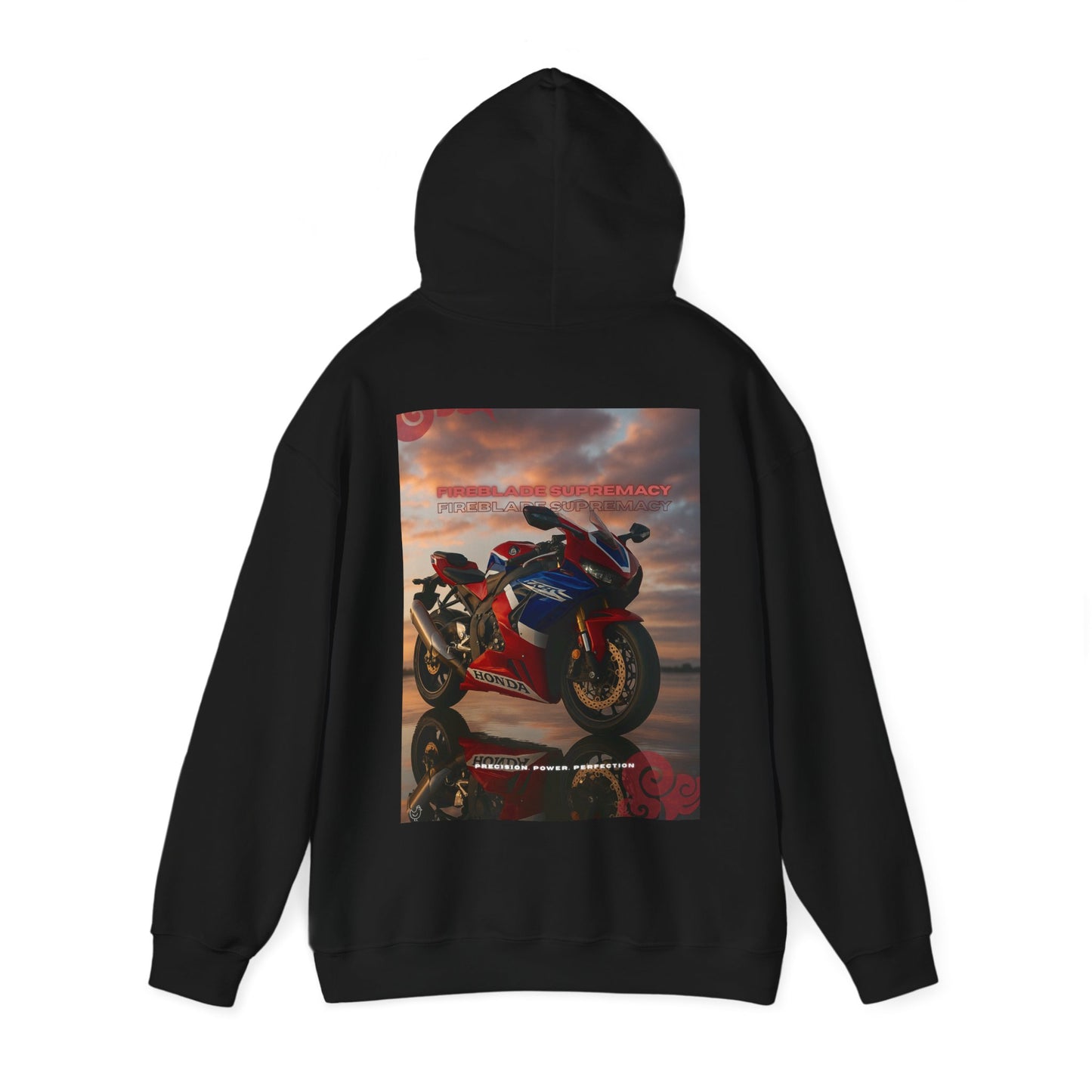 Fireblade Unisex Heavy Blend™ Motorcycle Sweatshirt - Retro Bike Design