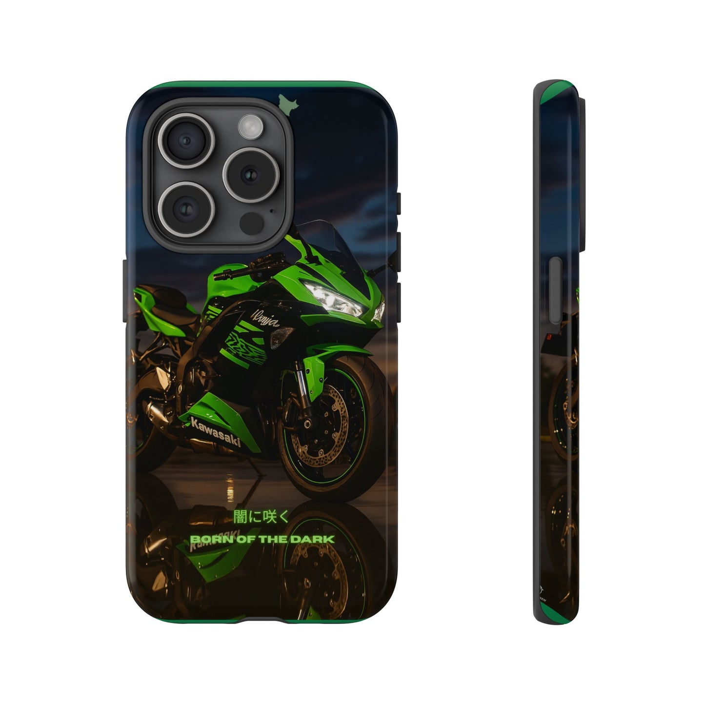 Coque de téléphone moto Kawa - Born of the Dark