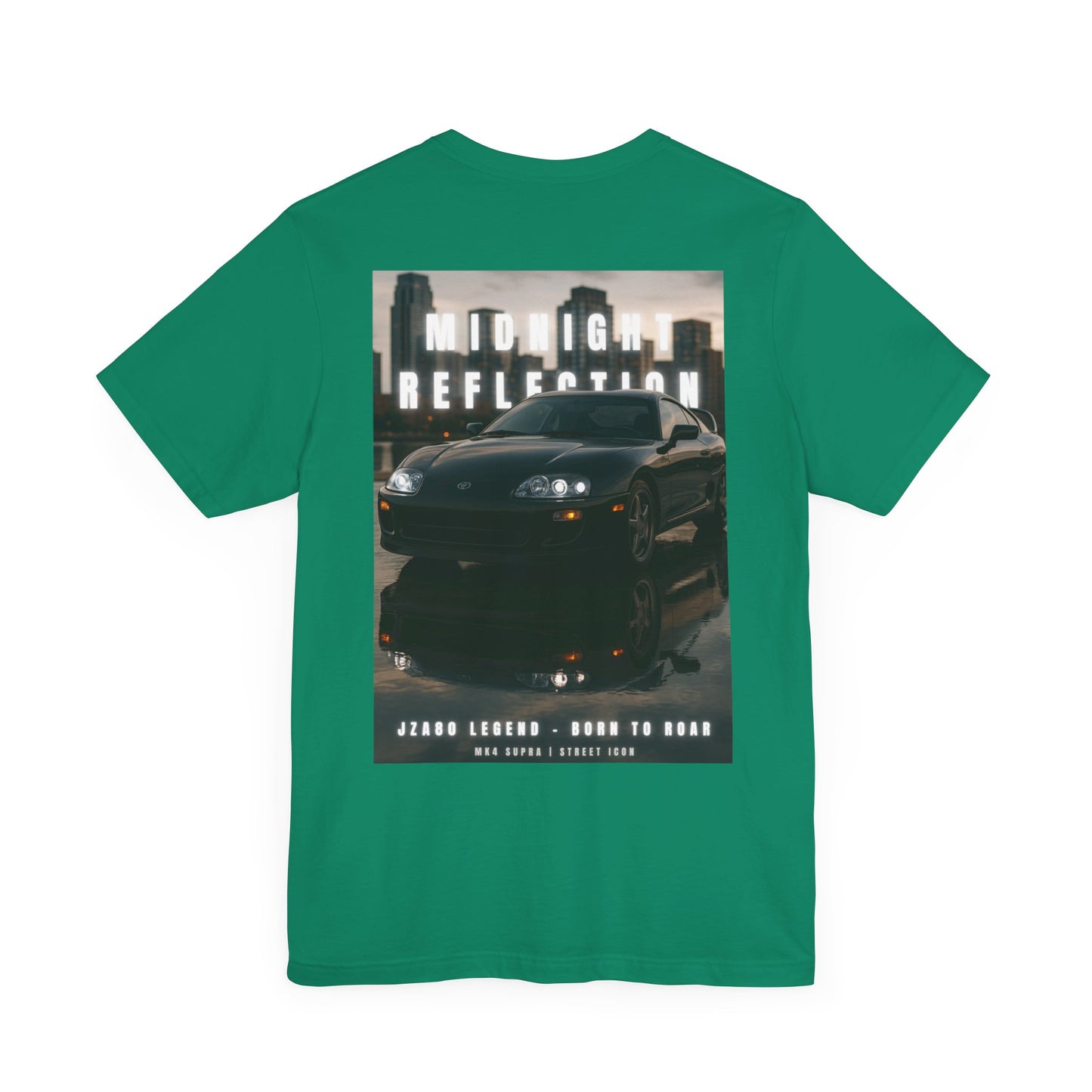 Midnight Reflection Unisex Tee, Casual Streetwear, Car Lovers Gift, Graphic T-Shirt, Everyday Wear, Urban Outfit