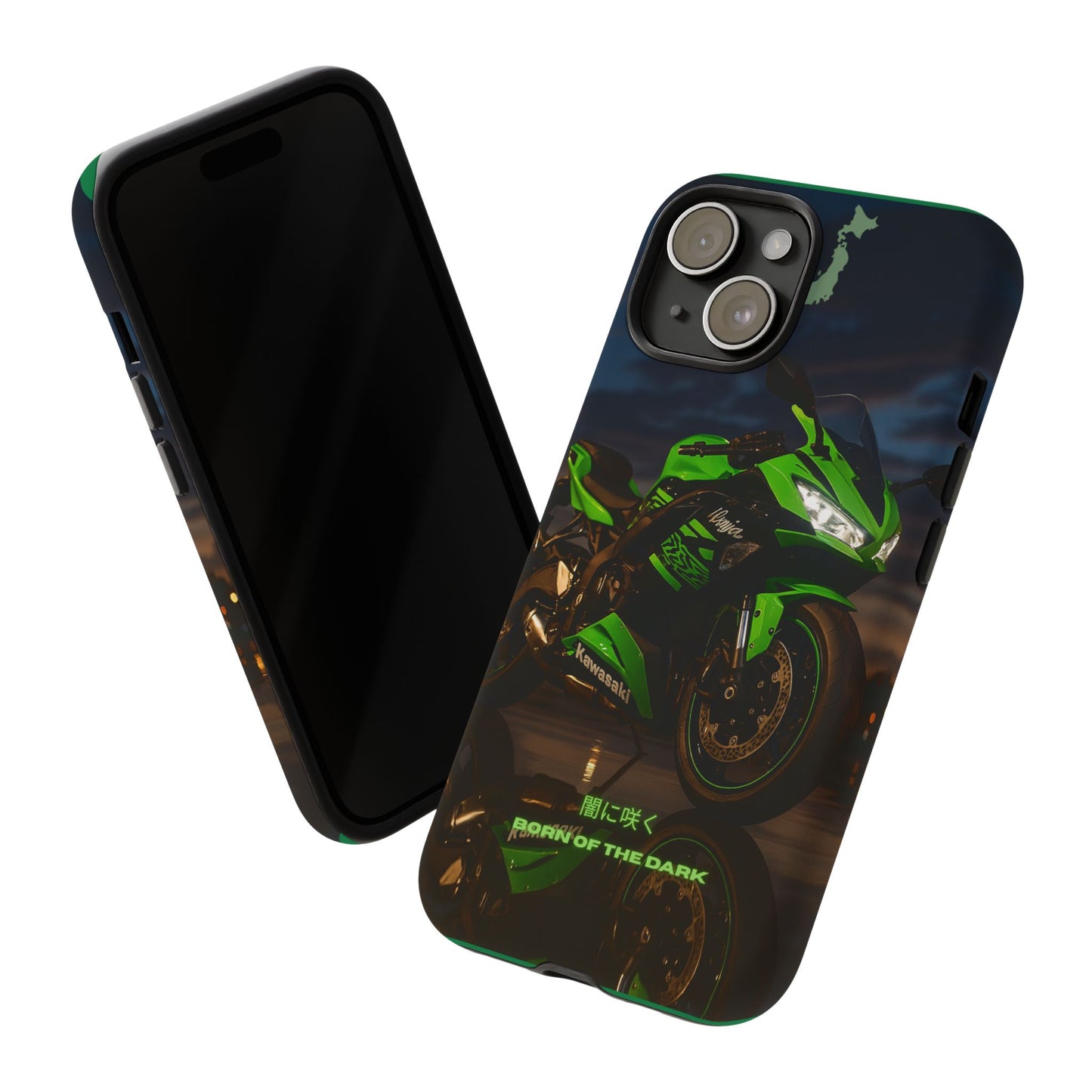 Coque de téléphone moto Kawa - Born of the Dark